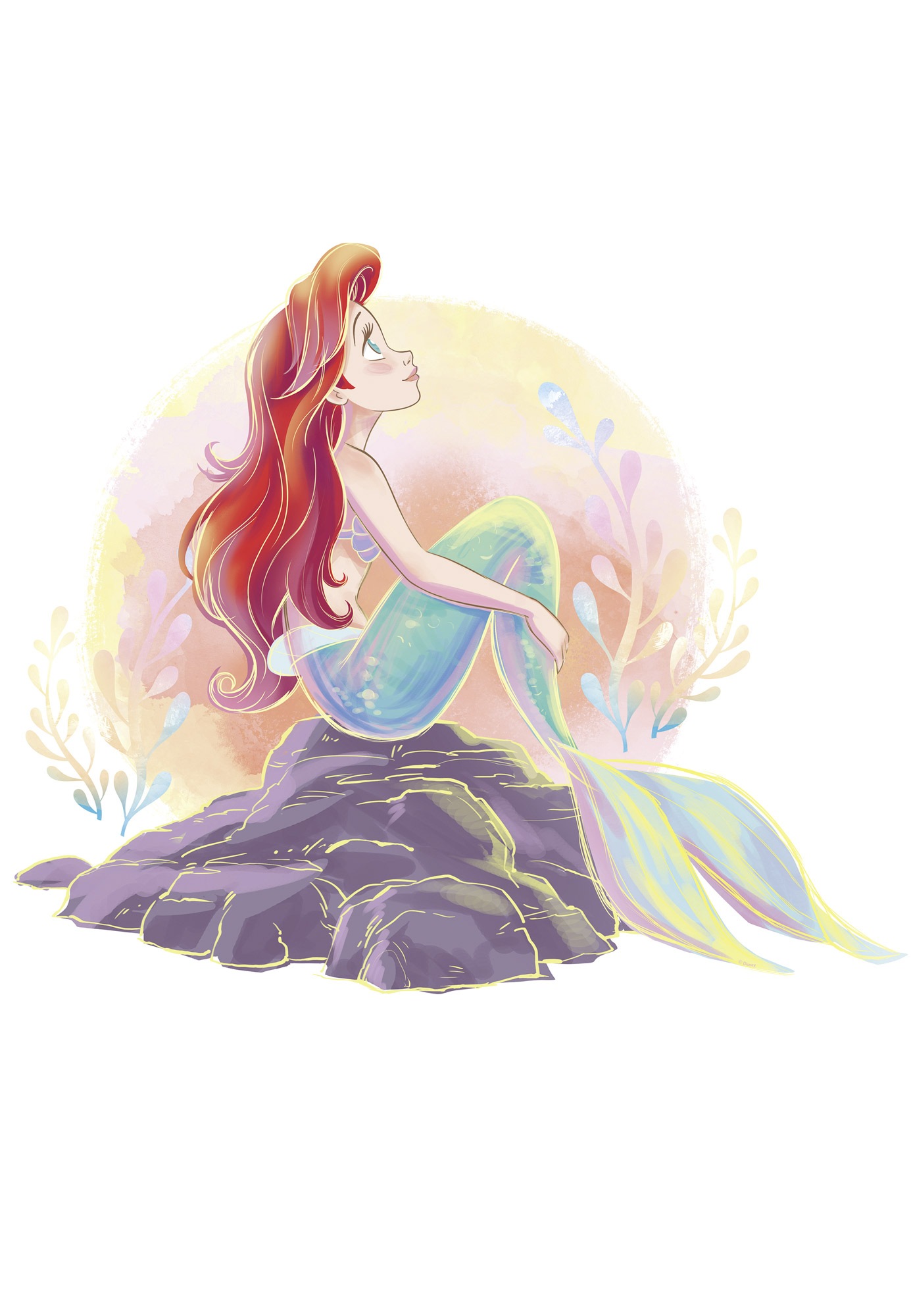 Komar Paveikslas ant drobės »Disney Ariel Su...