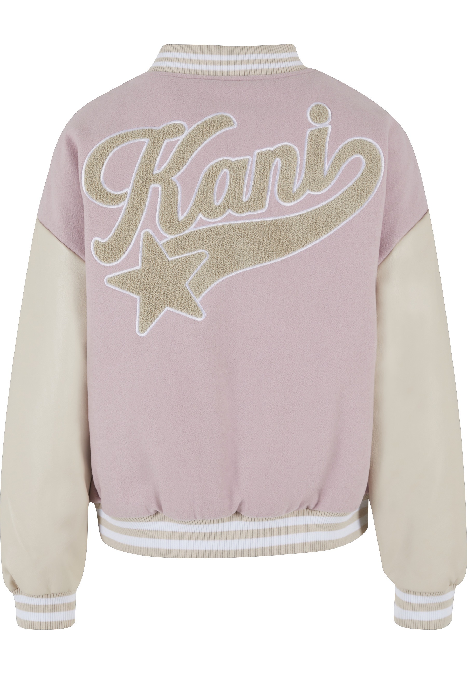 Karl Kani Collegejacke »Karl Kani Karl Kani Retro Patch Star Logo OS College Jacket« 1 Stk. tlg. ohne Kapuze