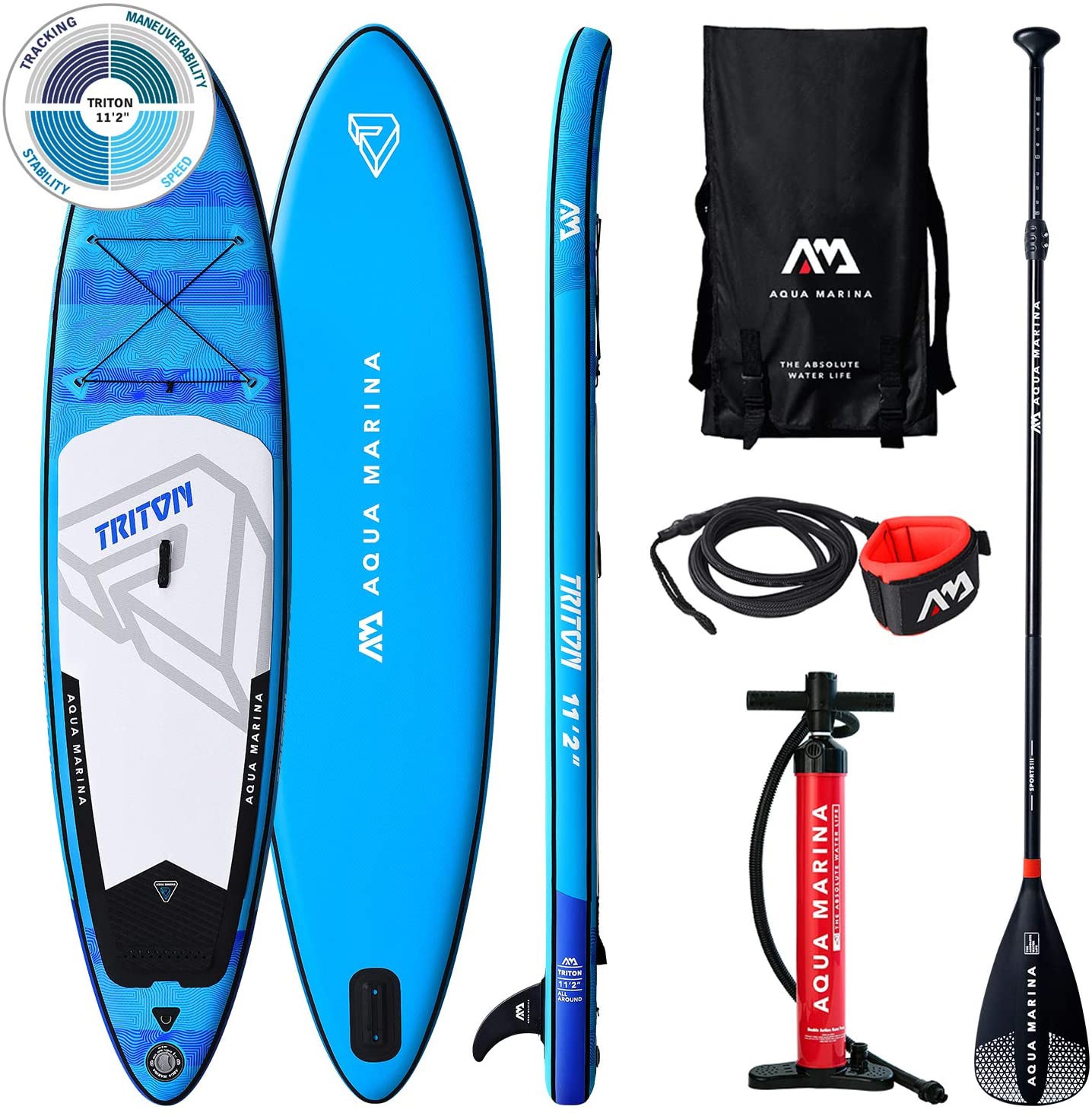 Inflatable SUP-Board Stand Up Paddling TRITON