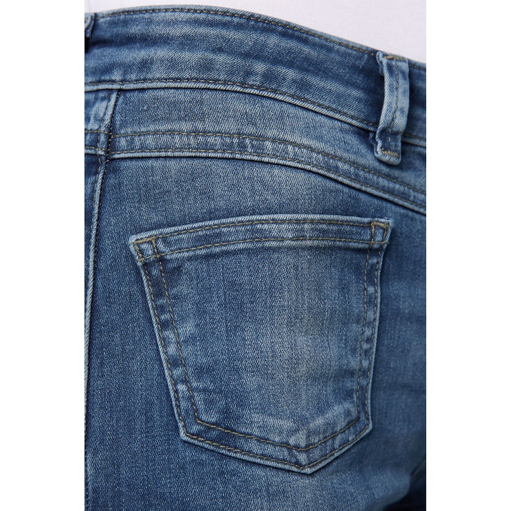 SOCCX Regular-fit-Jeans, mit normaler Leibhöhe