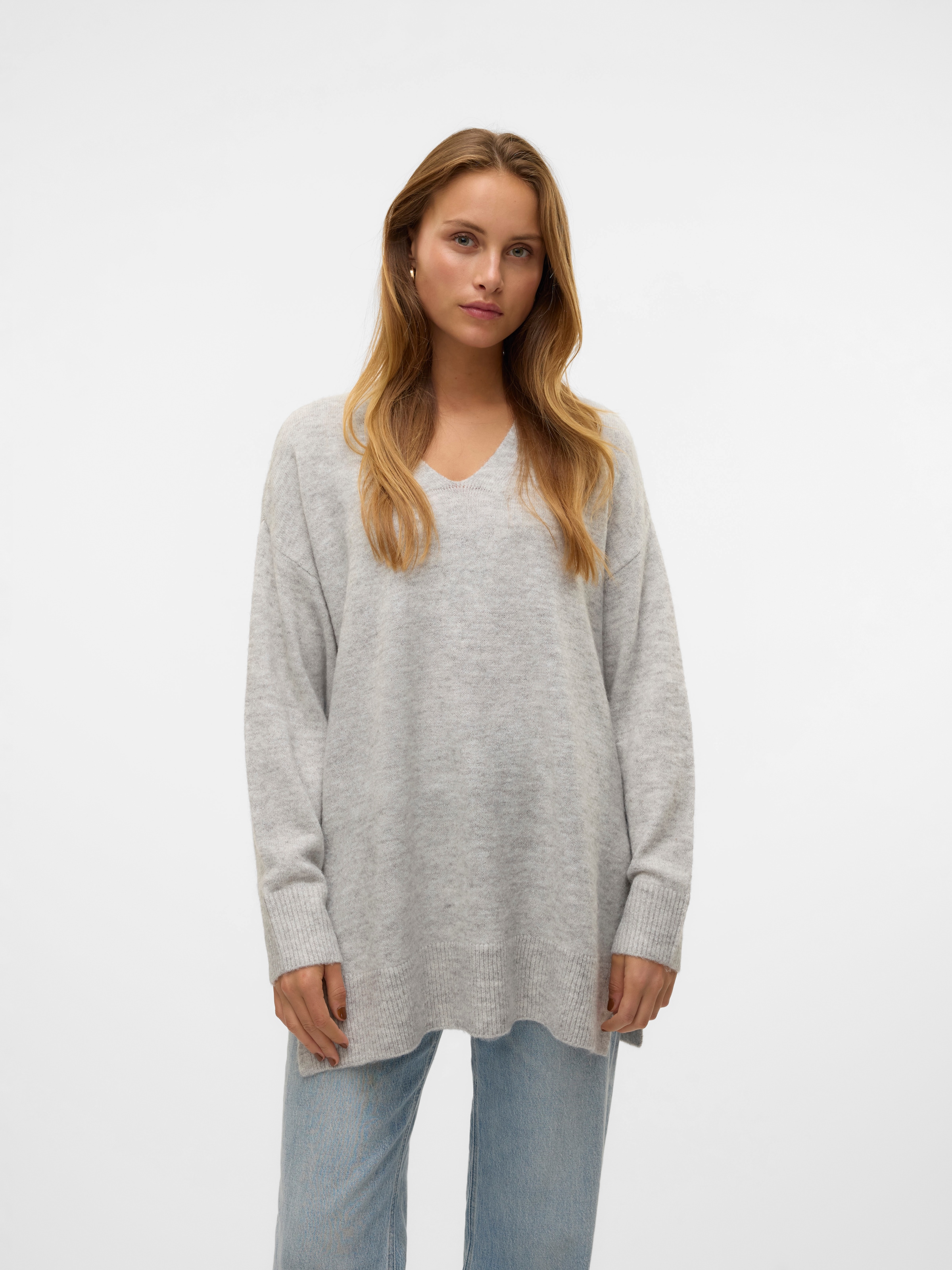 V-Ausschnitt-Pullover »VMFILUCA LS V-NECK LONG PULLOVER GA NOOS«