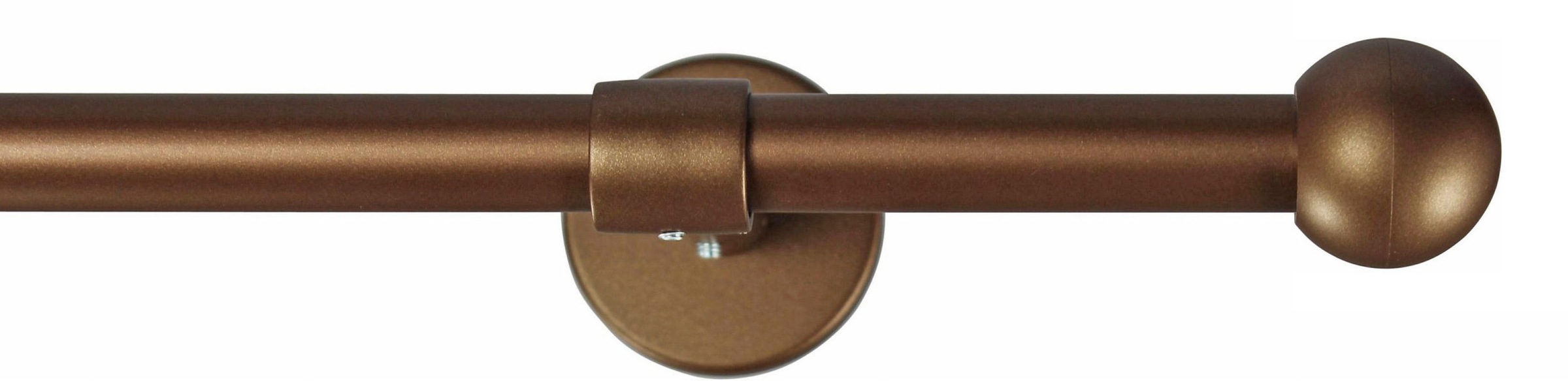 GARESA Gardinenstange "BOLTI" Ø 16 mm 1 läufig-läufig Wunschmaßlänge Vorhan günstig online kaufen