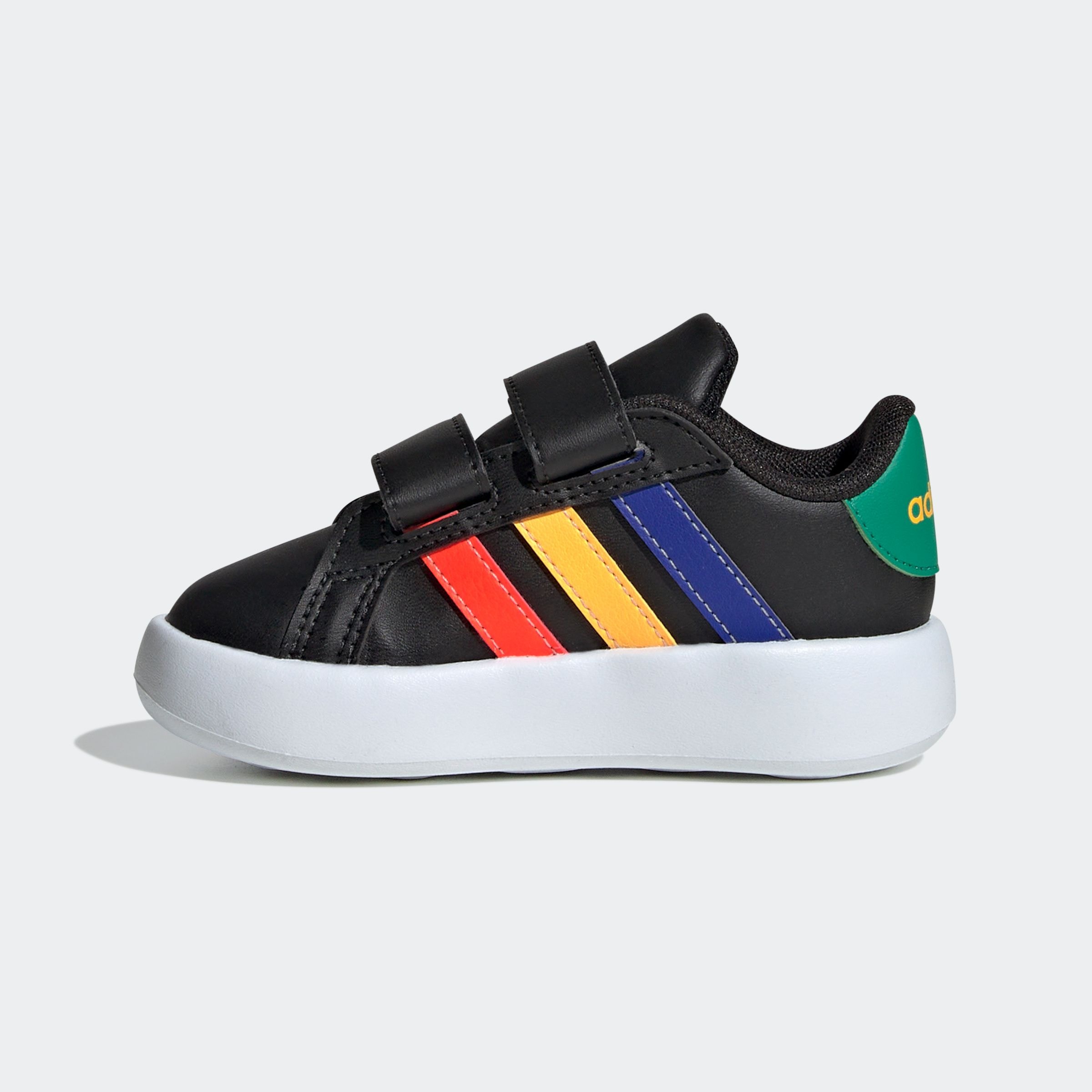 adidas Sportswear Klettschuh »GRAND COURT 2.0 KIDS«, Design auf den Spuren des adidas Superstar, für Kinder