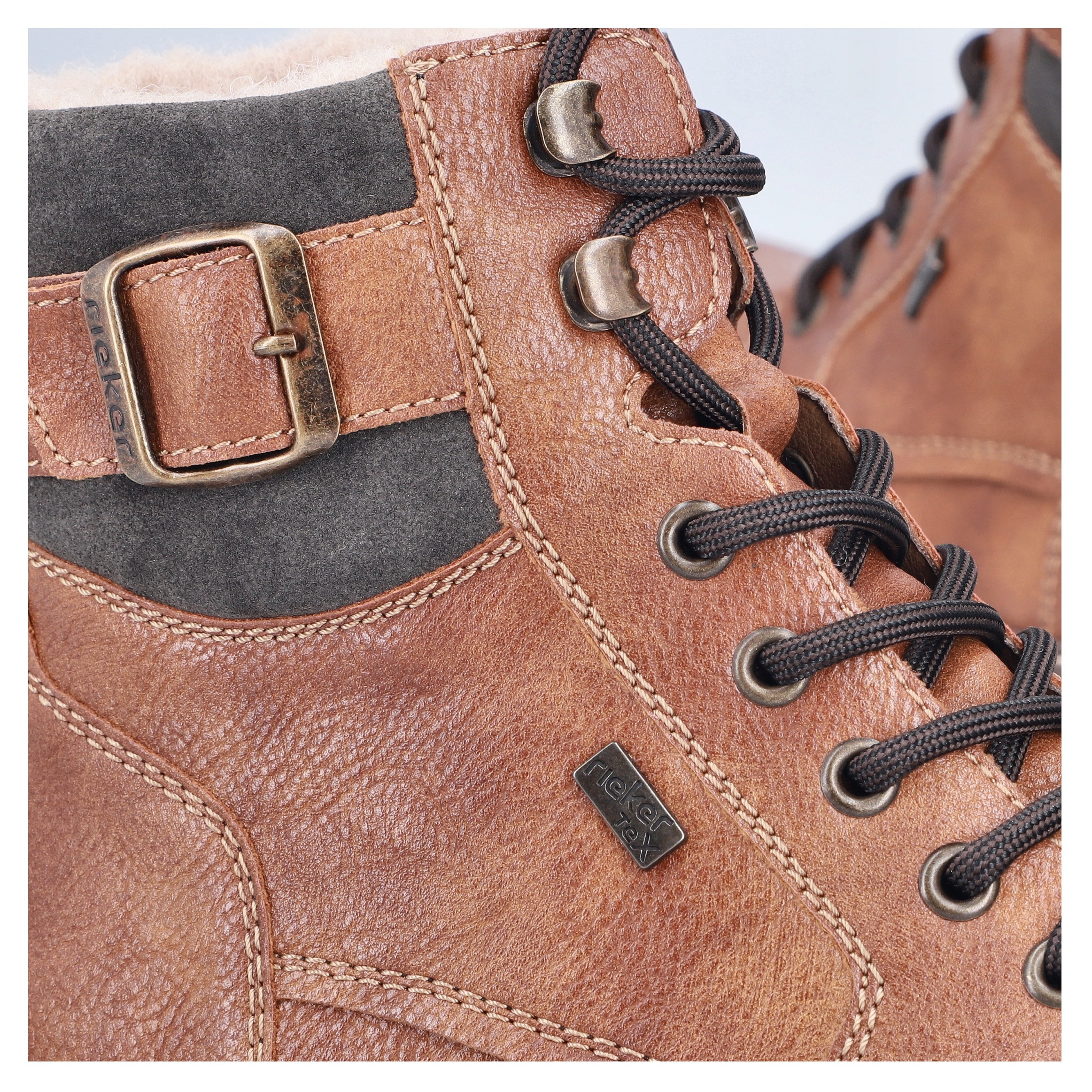 Rieker Winterstiefelette, Winterboots, Schnürboots mit wasserabweisender ri günstig online kaufen
