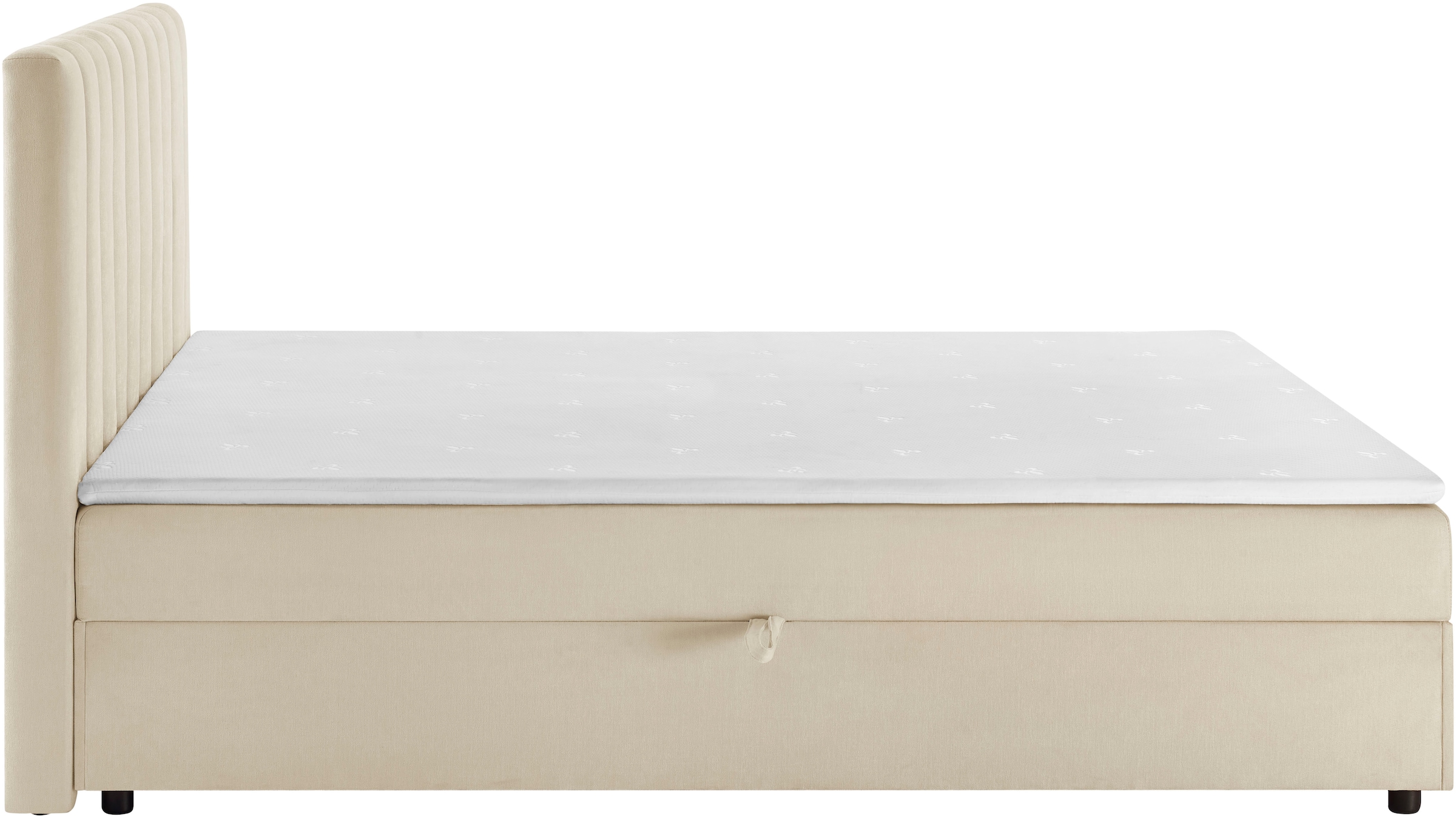 OTTO home Boxbett »Haileyy inkl. Bettkasten und Topper, Liegefläche 180x200cm« erhältlich in der Größe 180x200 cm