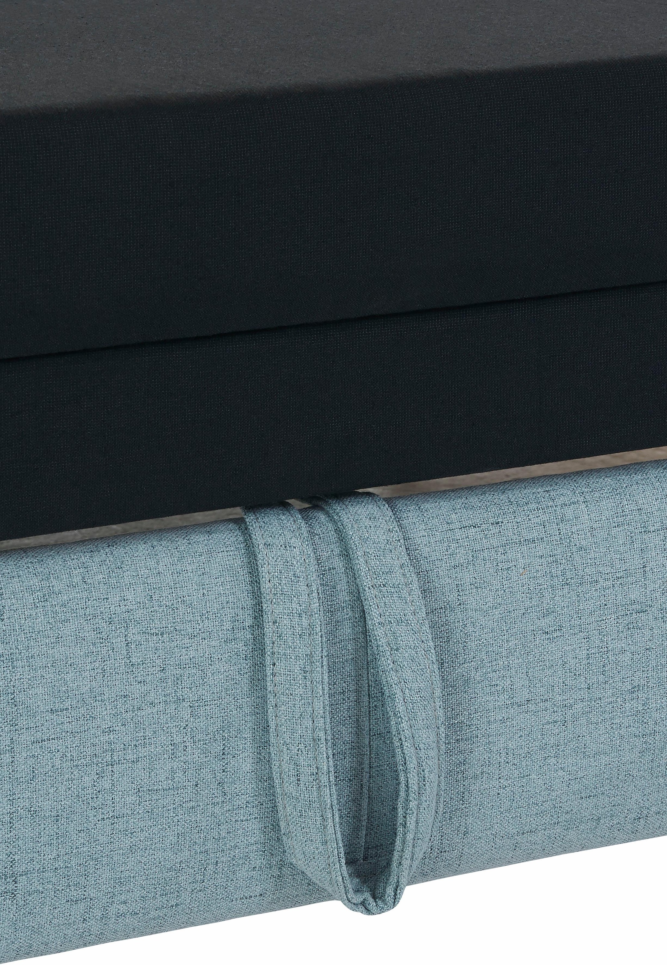 sit&more Ecksofa »Picasso L-Form«, wahlweise mit Bettfunktion und Bettkasten