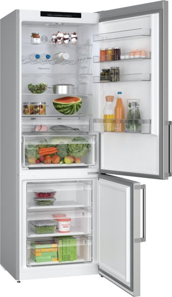 BOSCH Kühl-/Gefrierkombination "KGN49VICT" 203 cm hoch 70 cm breit VitaFres günstig online kaufen