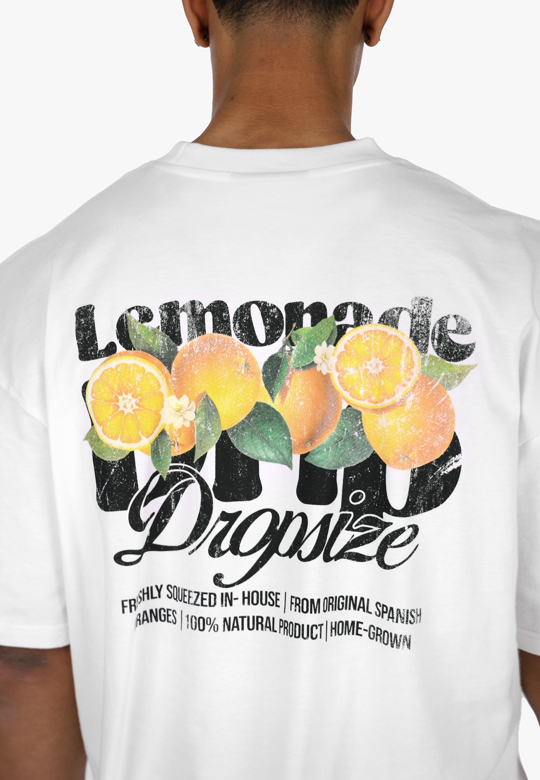 Dropsize T-Shirt »Dropsize HEAVY OVERSIZE ORANGE LEMONADE T-SHIRT« 1 Stk.