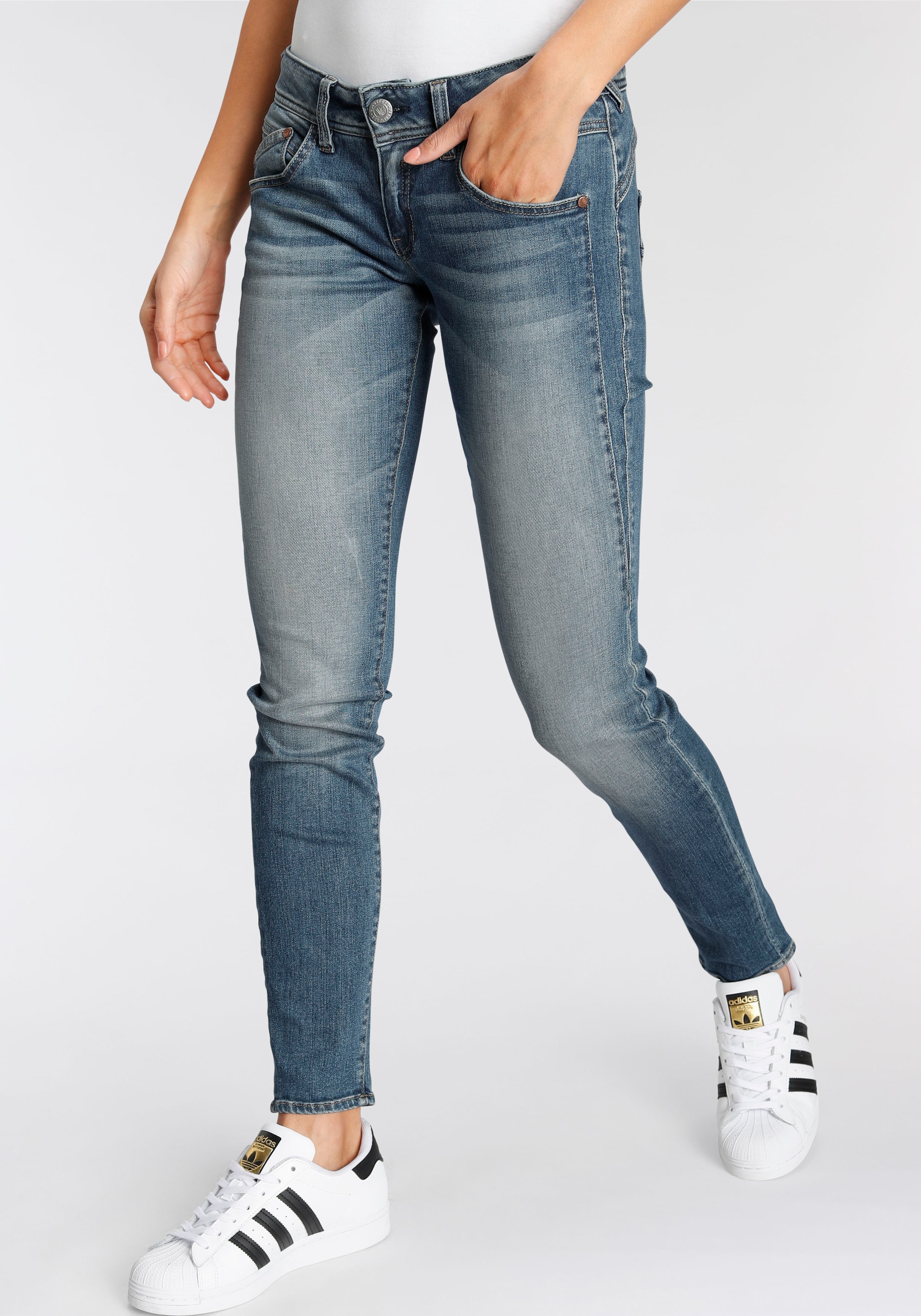 Herrlicher Slim-fit-Jeans »GILA SLIM ORGANIC DENIM«, umweltfreundlich dank Kitotex Technology