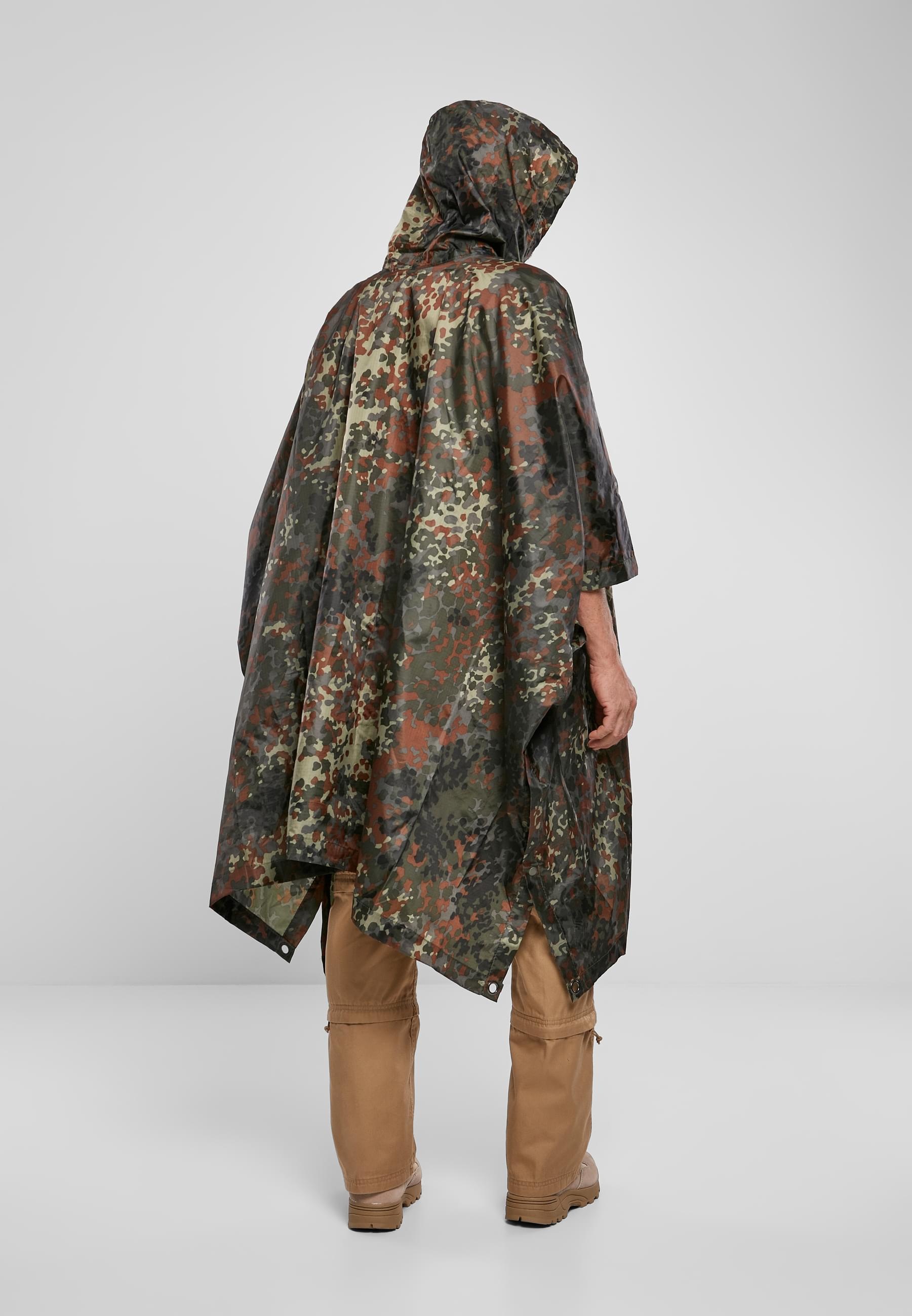 Brandit Allwetterjacke »Brandit Herren Ripstop Poncho«, (1 St.), ohne Kapuze