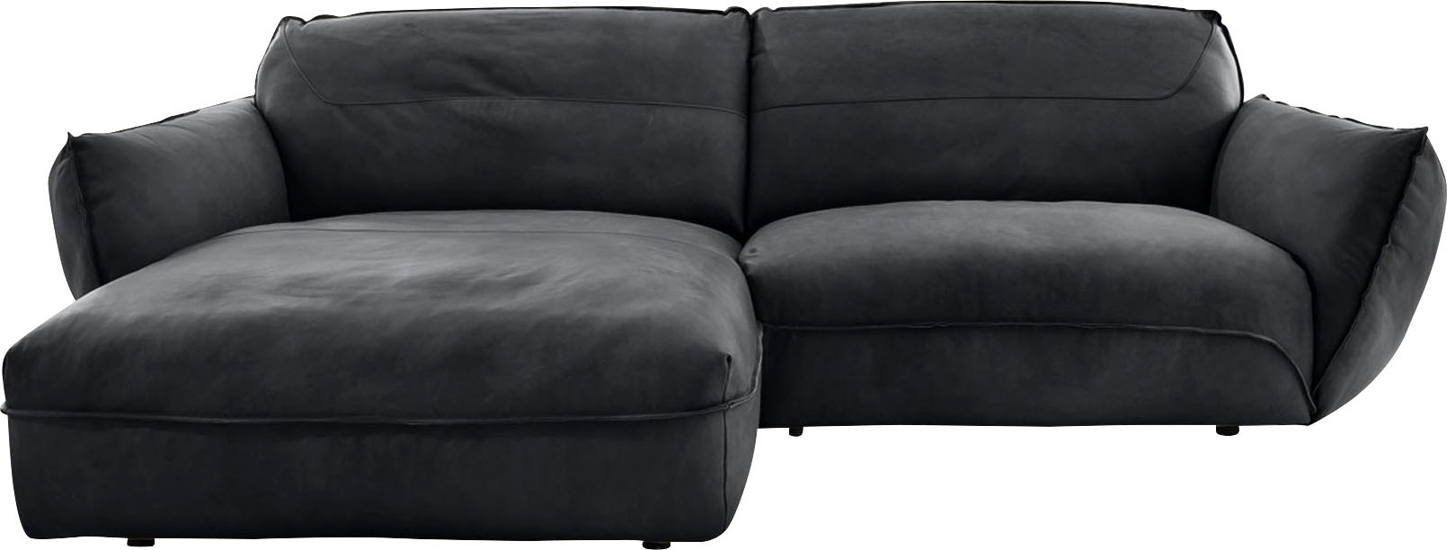 BETYPE Ecksofa "Be Type Be Chilled, Mega Sofa, Bezug: hochwertiges Anilinle günstig online kaufen