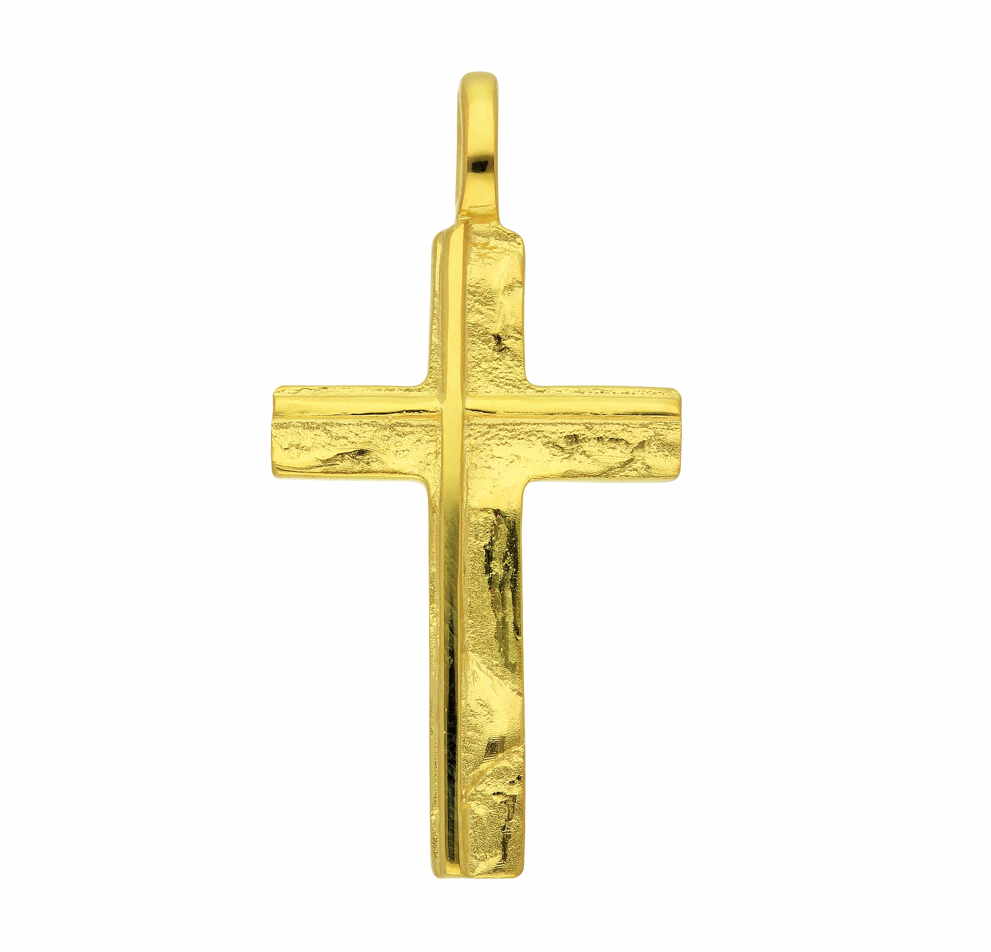 Black Friday Anhänger Anhänger«, Halskette Kreuz »585 BAUR Set Kette - mit Gold mit Adelia´s | Schmuckset