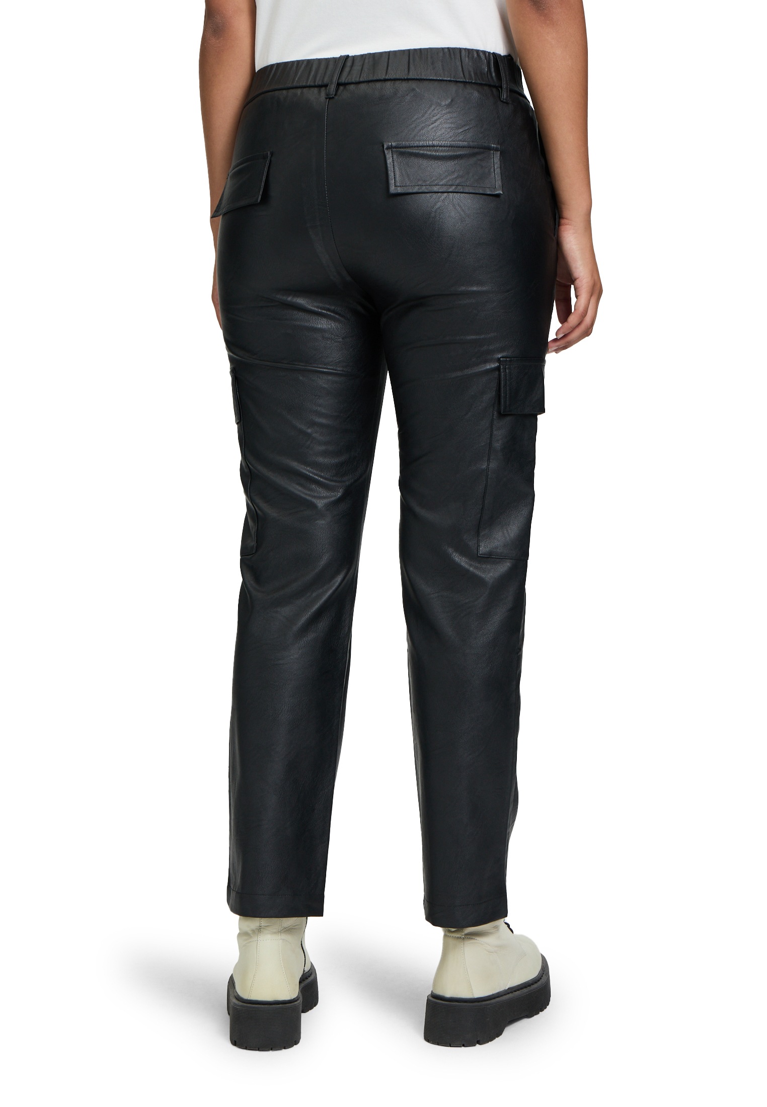 Cartoon Schlupfhose »Cartoon Damen Schlupfhose mit aufgesetzten Taschen«, Stoff