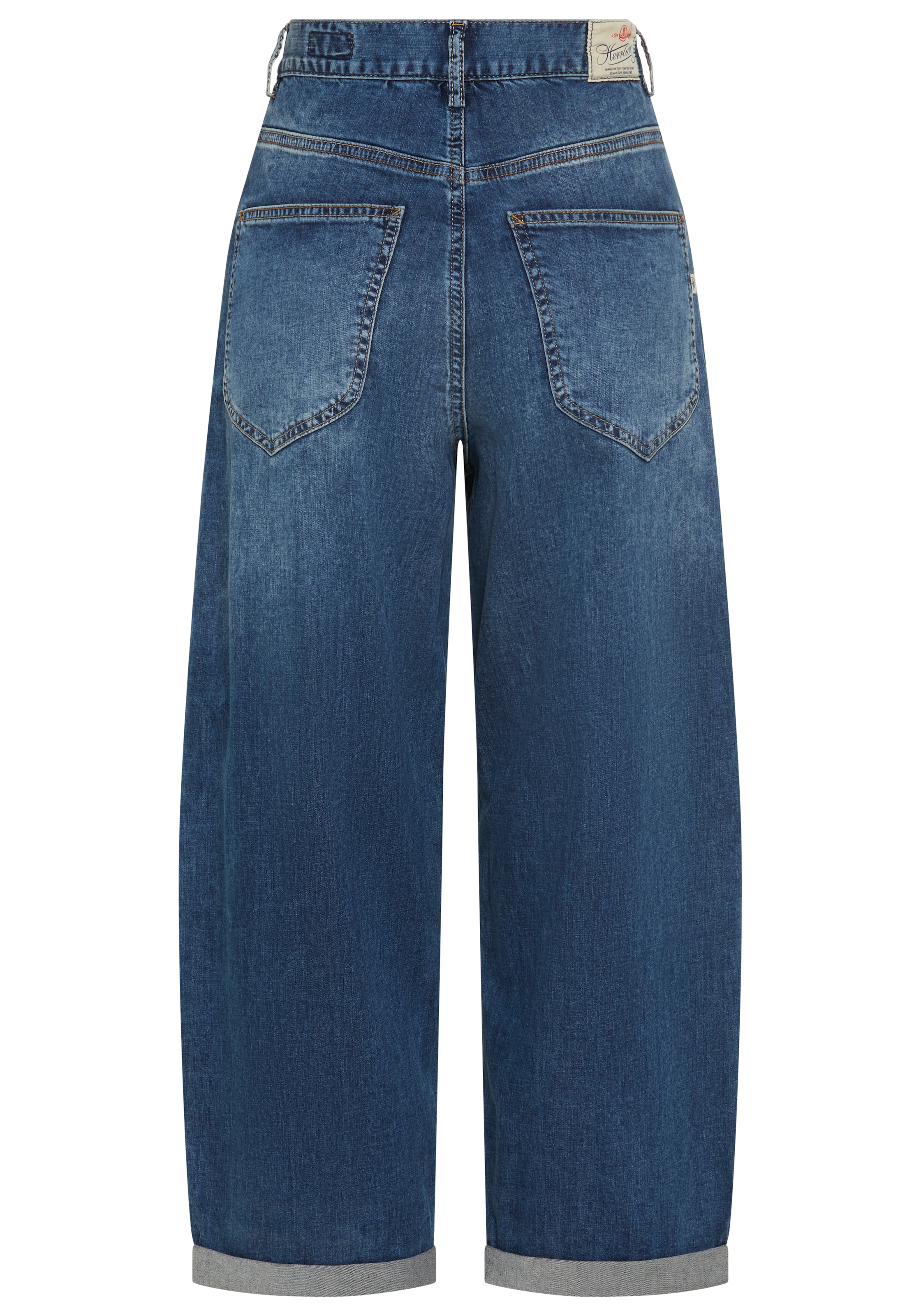 Herrlicher Loose-fit-Jeans »Meryll Denim Light« O-Shape mit aufgesetzten Taschen