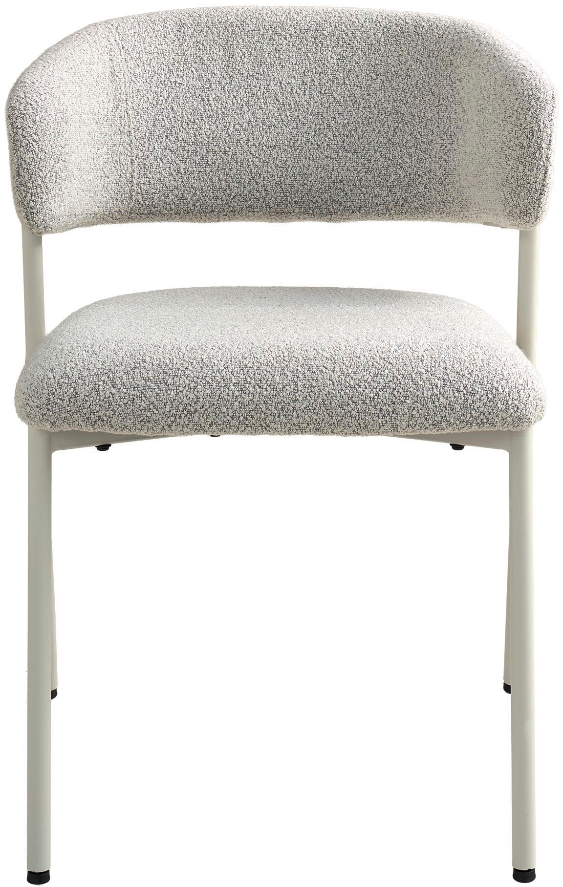 SCHÖNER WOHNEN-Kollektion Esszimmerstuhl »OSLO« (Set) 2 Stk.Bezug Bouclé, Untergestell Metall pulverbeschichtet