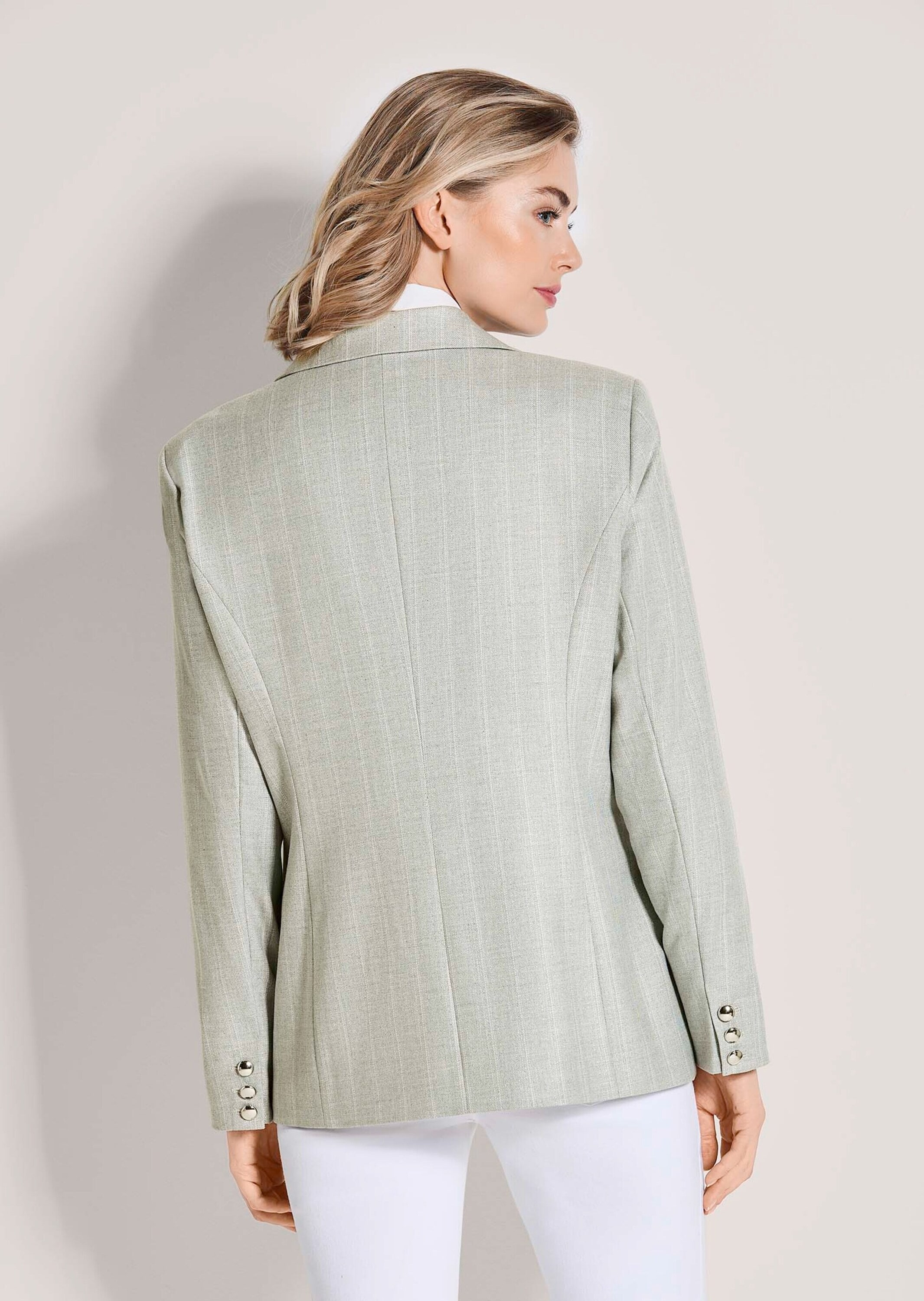 MADELEINE Jackenblazer »Blazer Eleganter Einreiher mit Nadelstreifen«