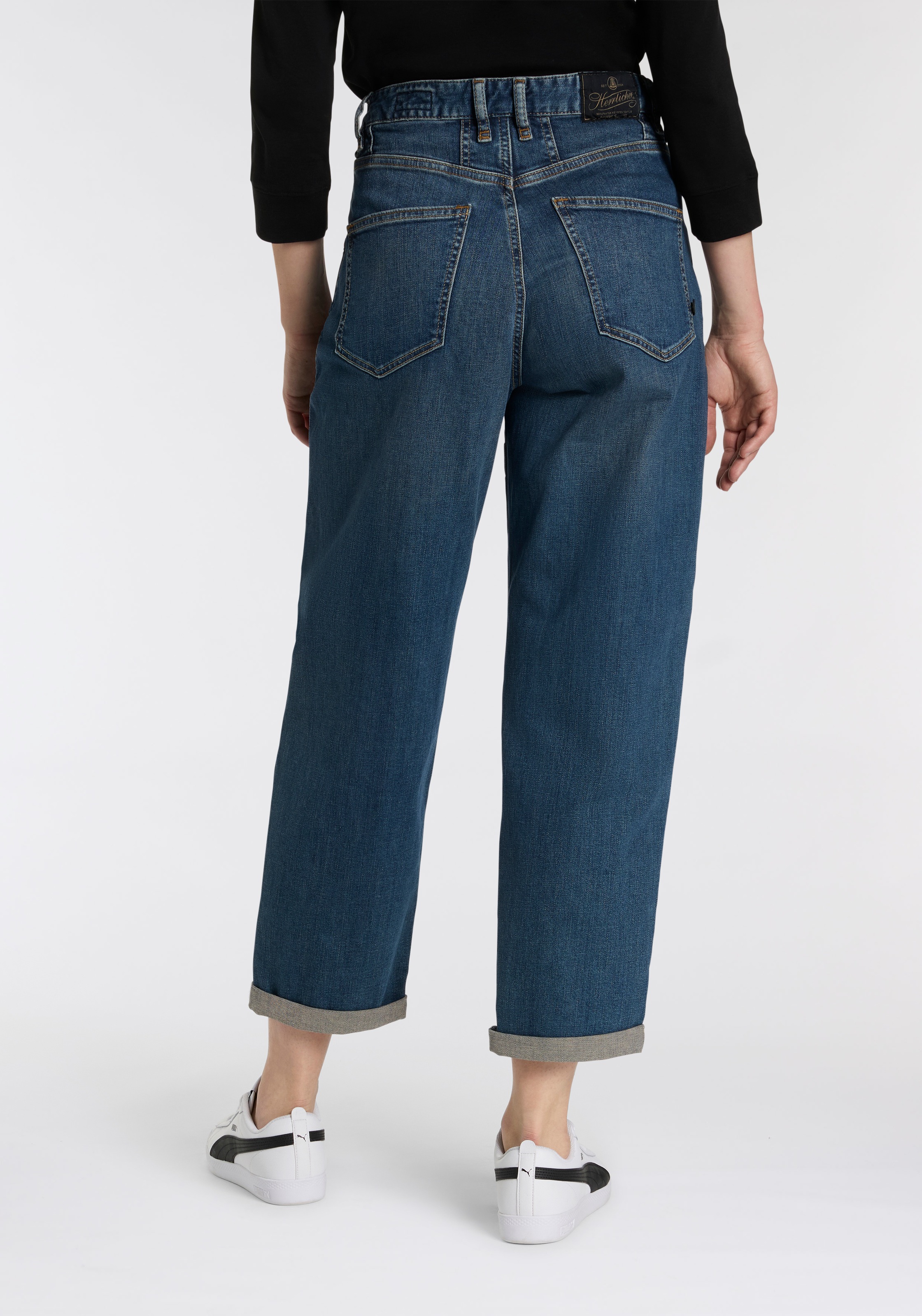 Herrlicher High-waist-Jeans "Brooke Organic Denim", mit lockerer Passform günstig online kaufen