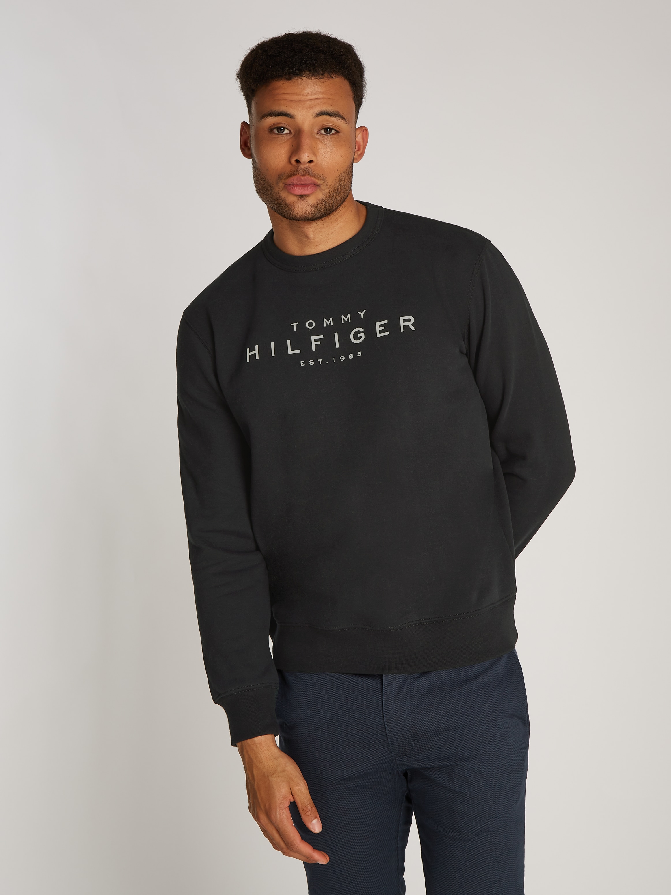 Tommy Hilfiger Sweatshirt "TOMMY HILFIGER SWEATSHIRT", mit Logo günstig online kaufen