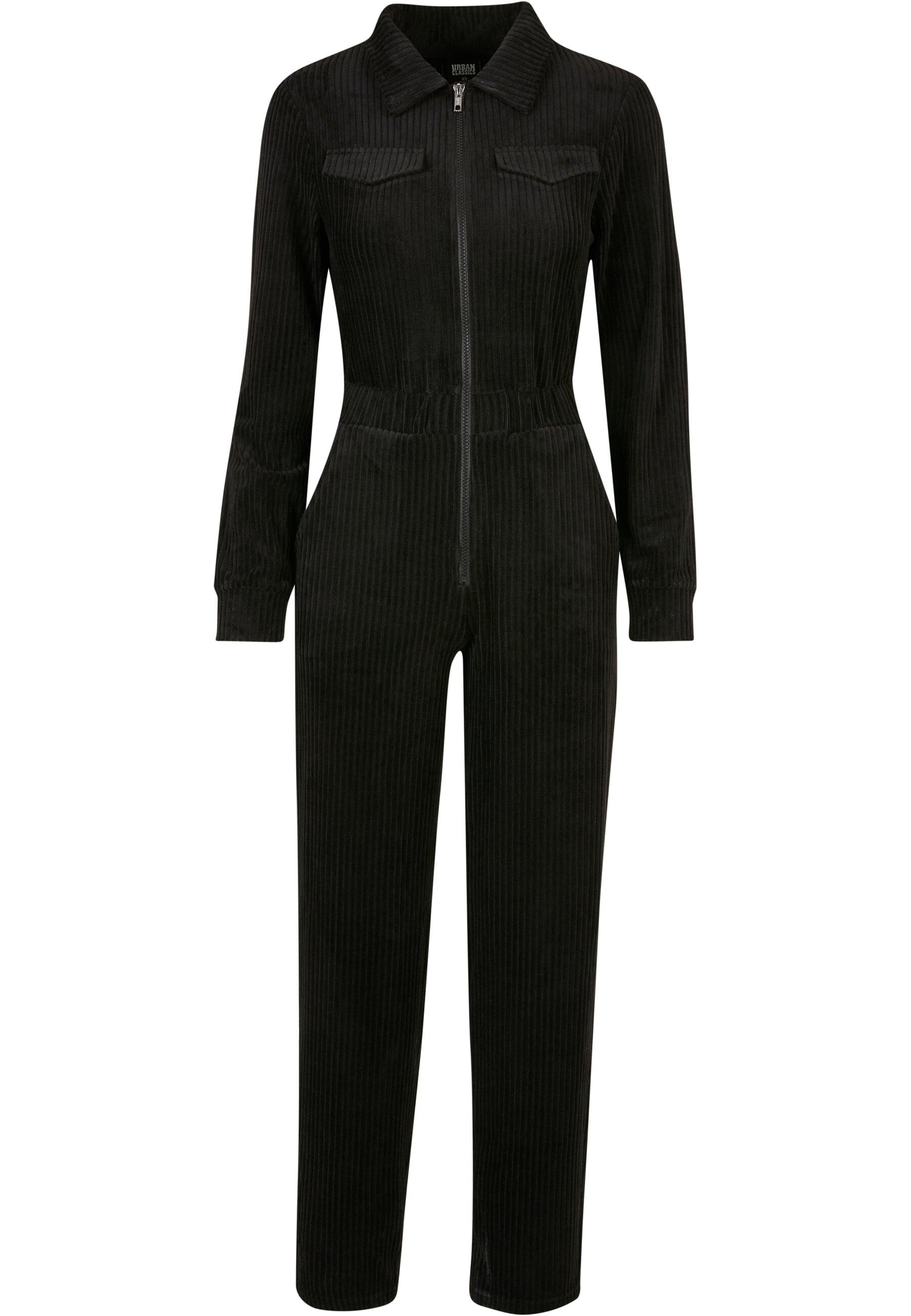 URBAN CLASSICS Jumpsuit "Urban Classics Damen Ladies Velvet Rib Boiler Suit" 1