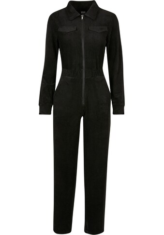 Jumpsuit »Damen Ladies Velvet Rib Boiler Suit«, (1 tlg.)