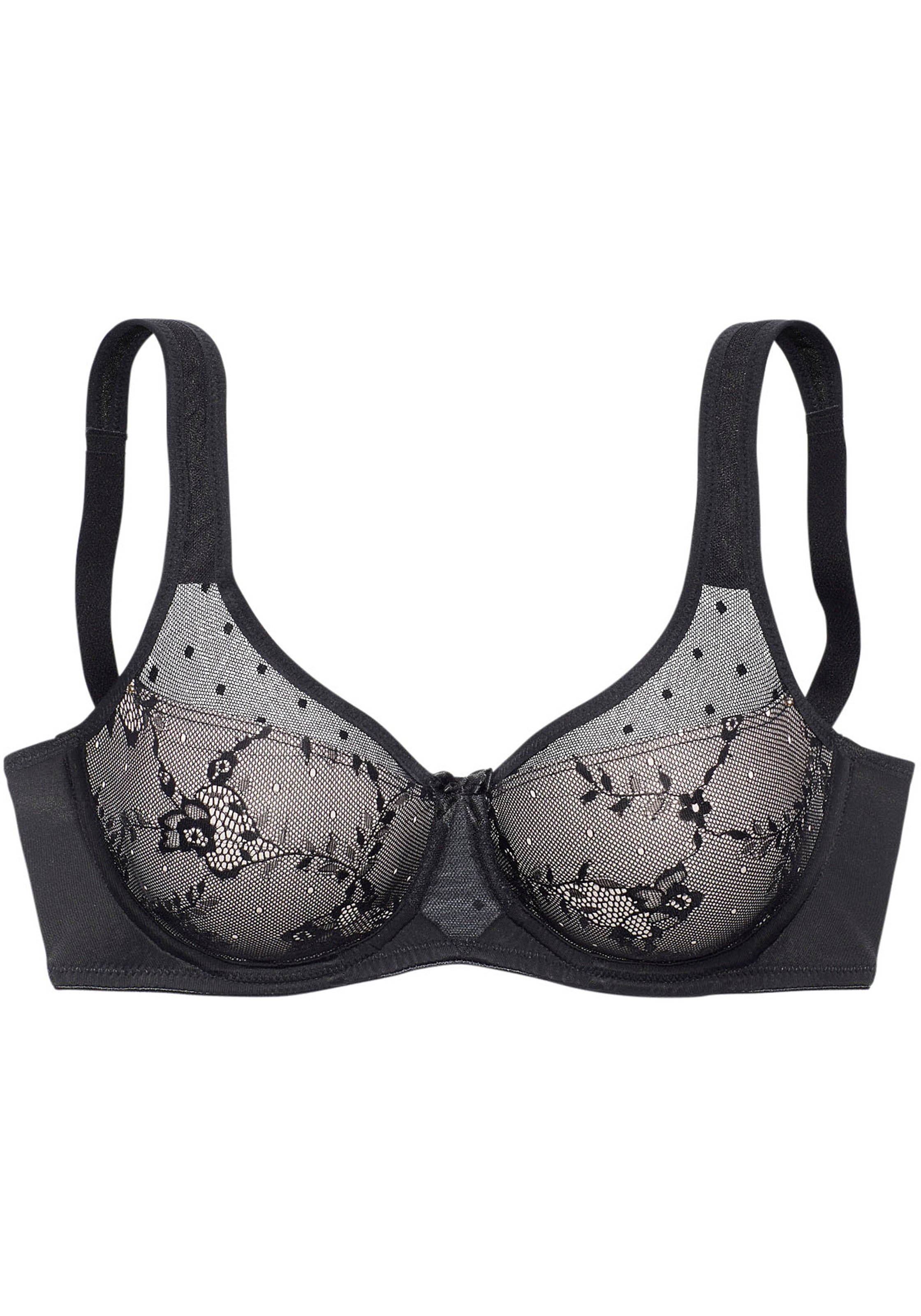 Nuance Minimizer-BH mit Bügel, gemoldet mit feiner, floraler Spitze günstig online kaufen