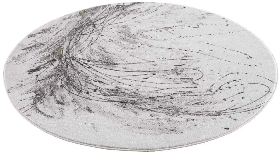 Carpet City Teppich "Chic" rund 11 mm Höhe Kurzflor, Abstrakt, Modern, Weic günstig online kaufen