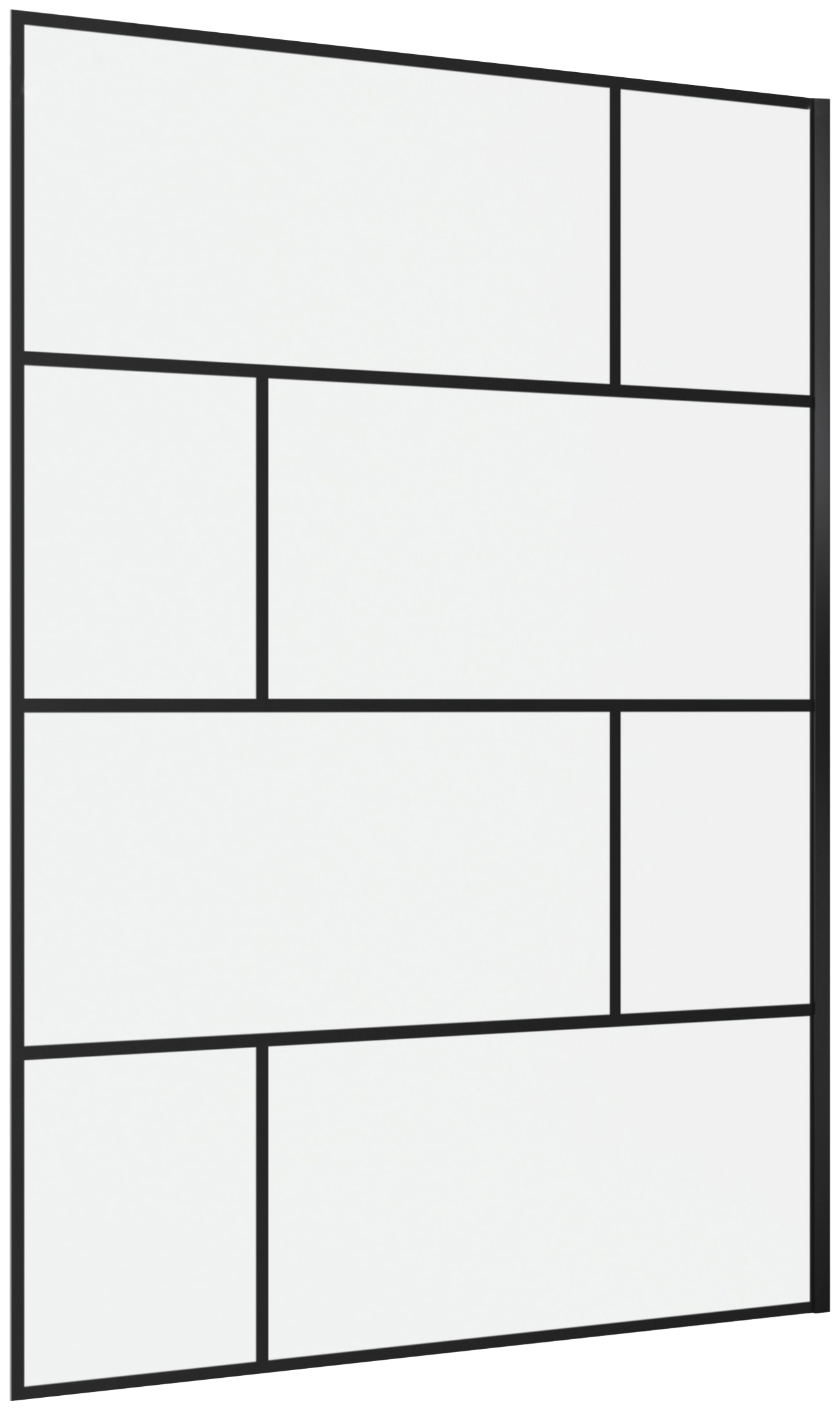Marwell Walk-in-Dusche »Bricks«, 140 x 195 cm, ohne Haltestange