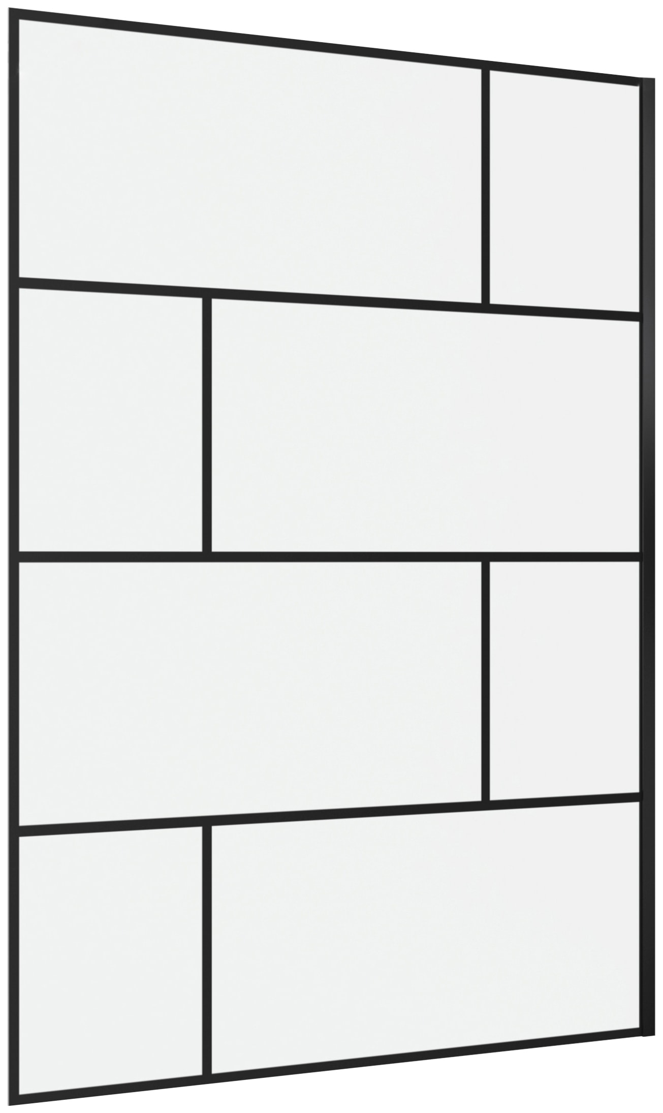 Marwell Walk-in-Dusche »Bricks«, ohne Haltestange, 90x195 cm