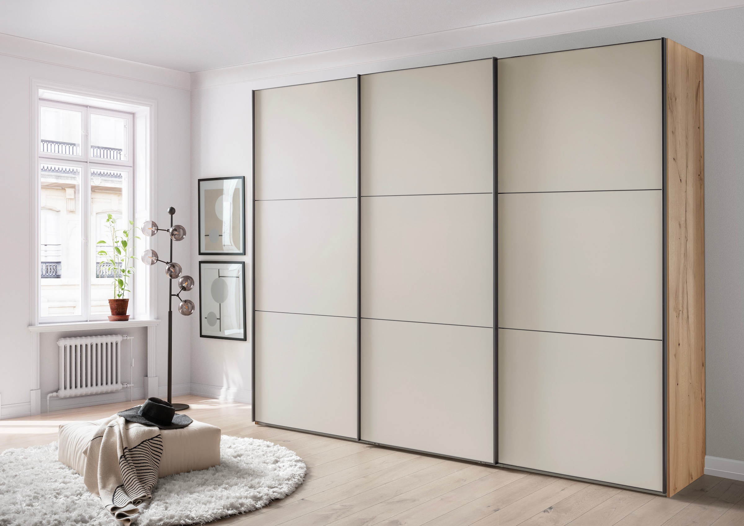 WIEMANN Schwebetürenschrank "Phoenix, Made in Germany, modernes Design, Hig günstig online kaufen