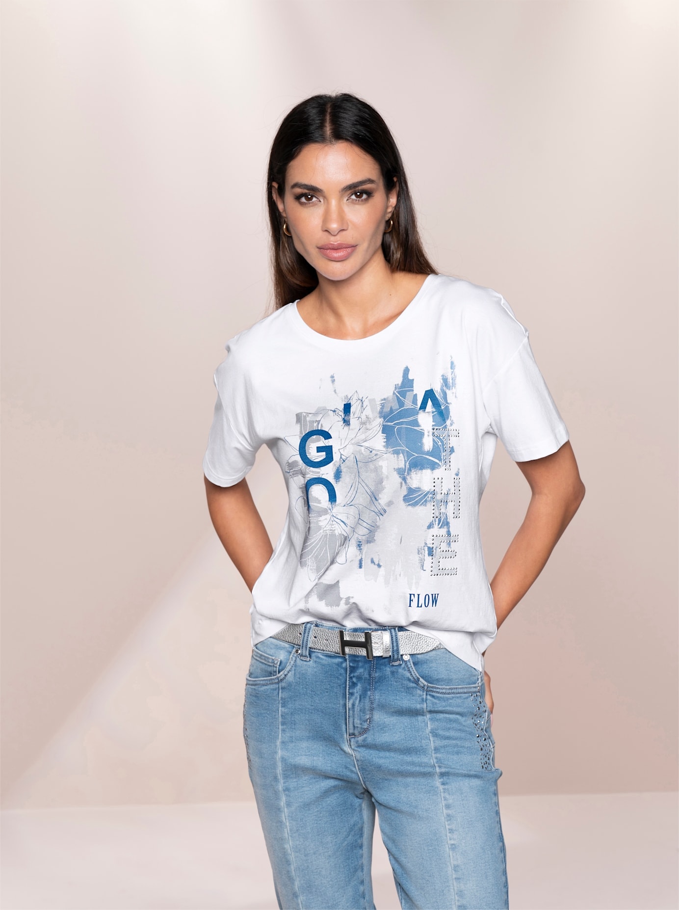 heine Rundhalsshirt "Shirt", 1 Stk. günstig online kaufen