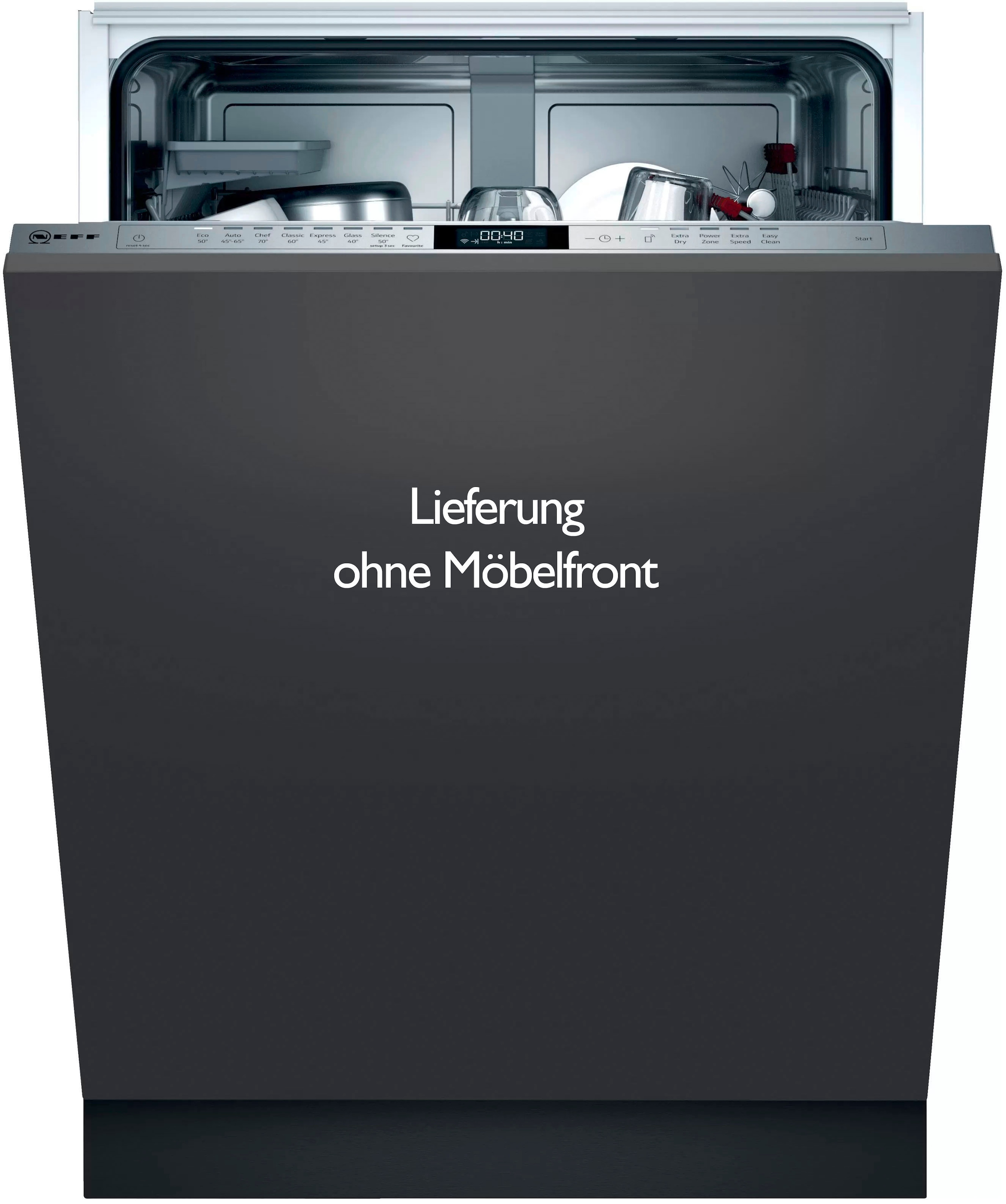 NEFF vollintegrierbarer Geschirrspüler N 70 »S257EAX39E«, 13 Maßgedecke, XXL-Geschirrspüler