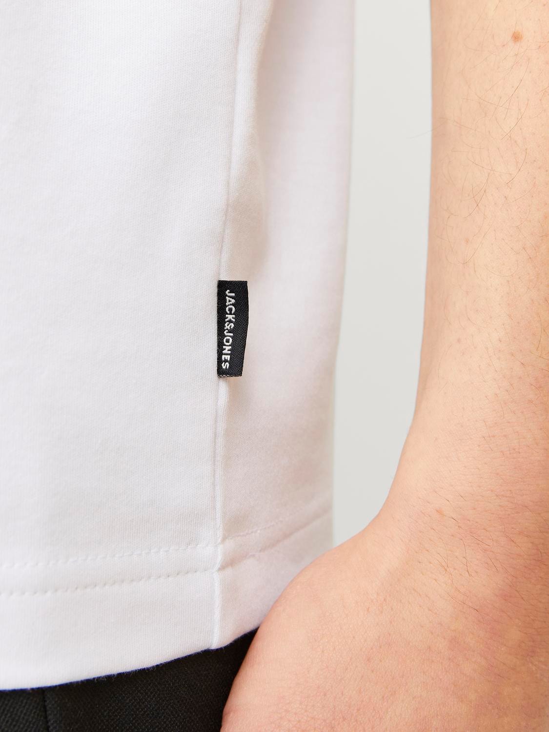 Jack & Jones Rundhalsshirt »JPRBLACHAD BRANDING SS CREW NECK TEE SN«