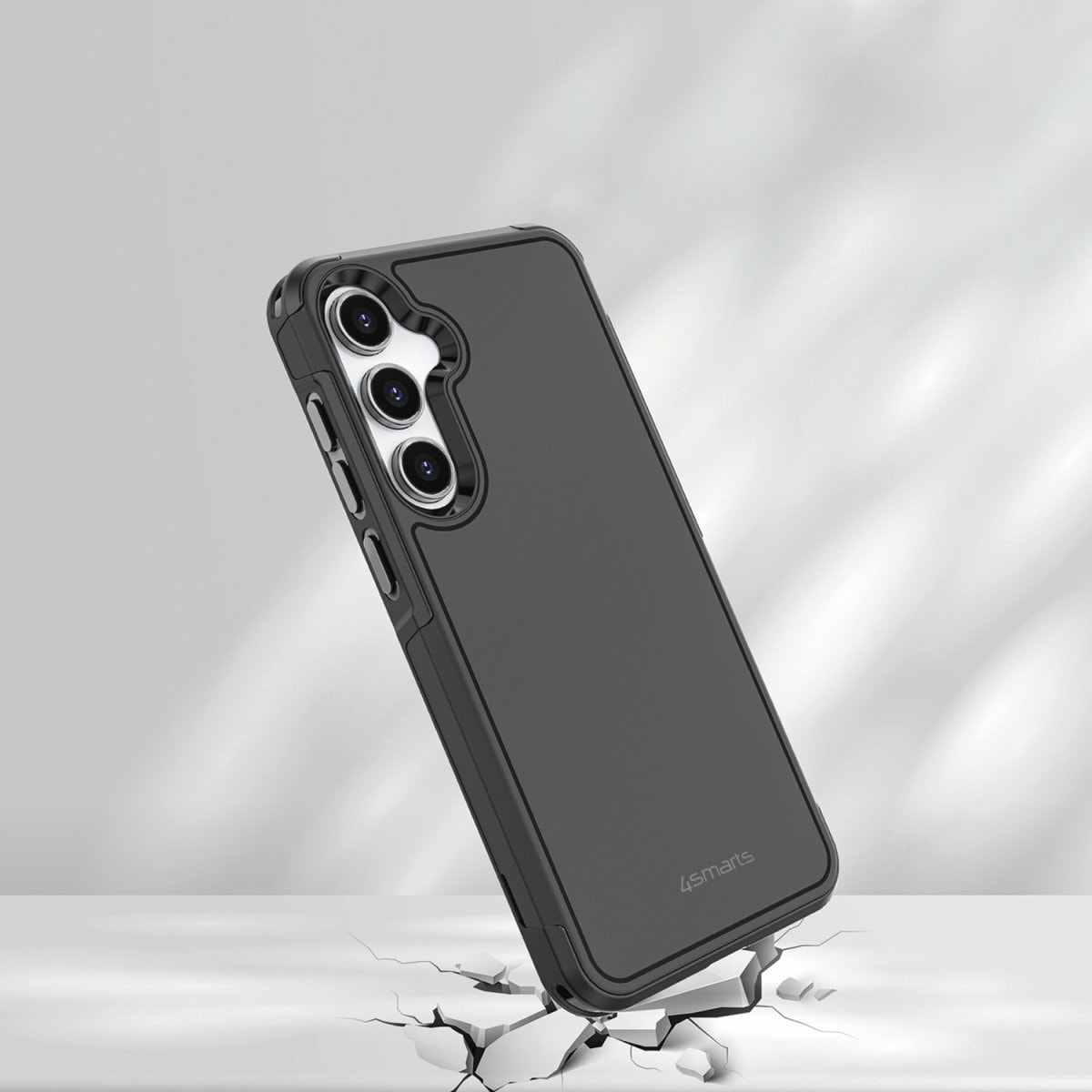 4smarts Handyhülle »Defend Case für Samsung Galaxy A55«, Backcover, Schutzhülle, Handyschutzhülle, Case, Schutzcase, stoßfest