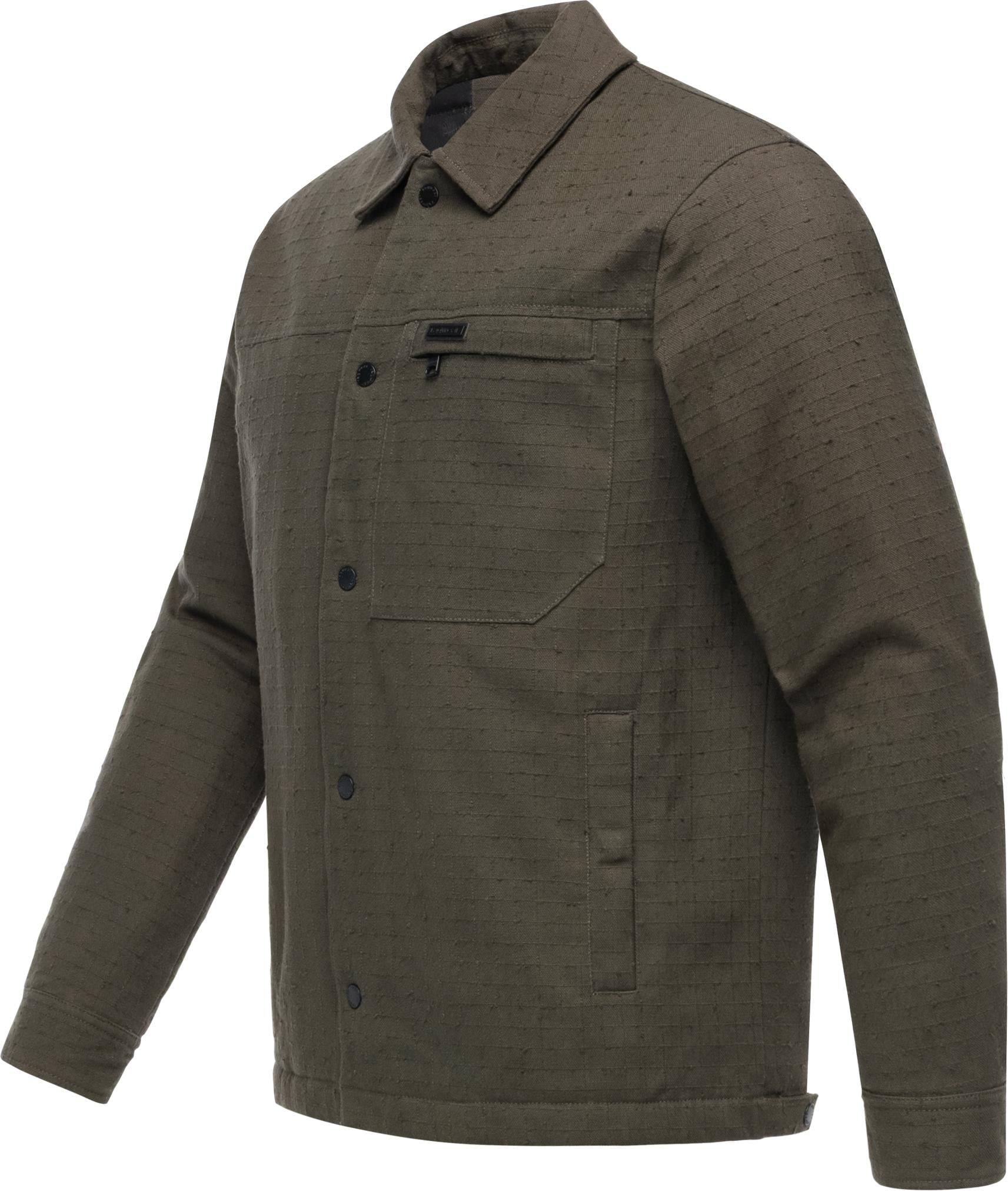 Ragwear Outdoorjacke »Karmel YOUMODO« ohne Kapuze Hemdjacke mit Brusttasche