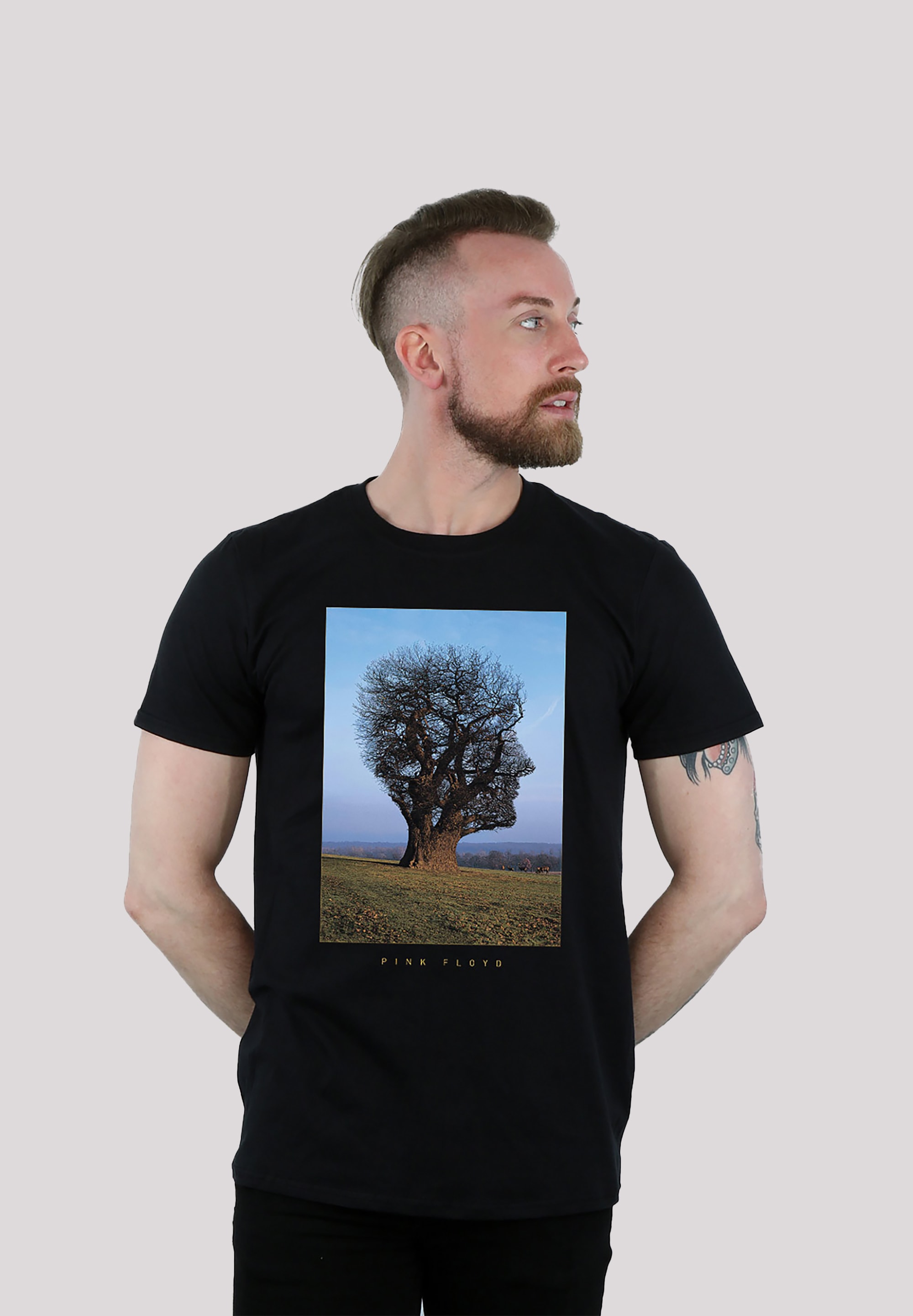 F4NT4STIC T-Shirt »Pink Floyd Tree Head - Premium Rock Metal Musik Fan Merch«, Herren,Premium Merch,Regular-Fit,Basic,Bandshirt