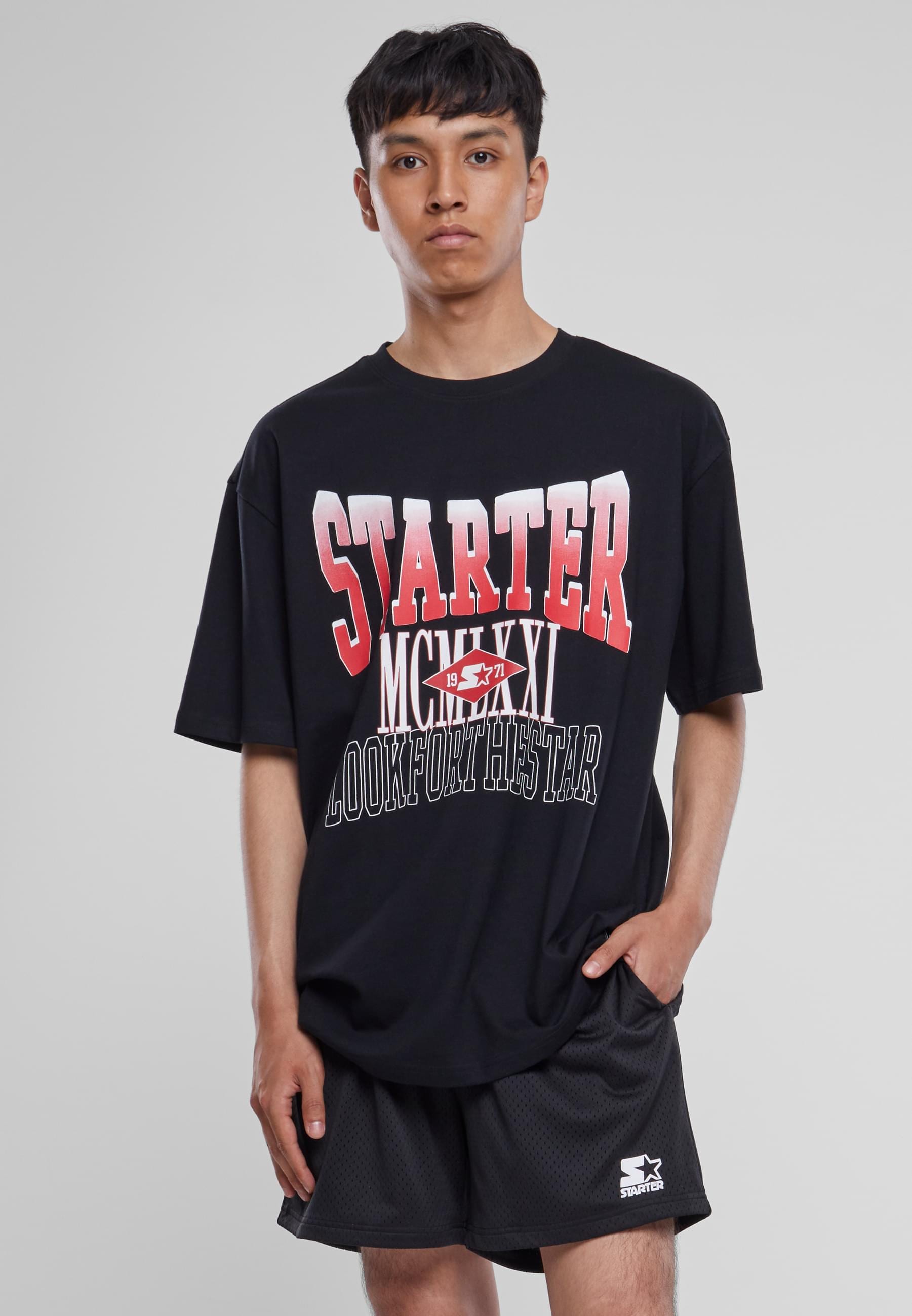 Starter Black Label T-Shirt »Starter Black Label Herren Starter MCMLXXI« 1 Stk.