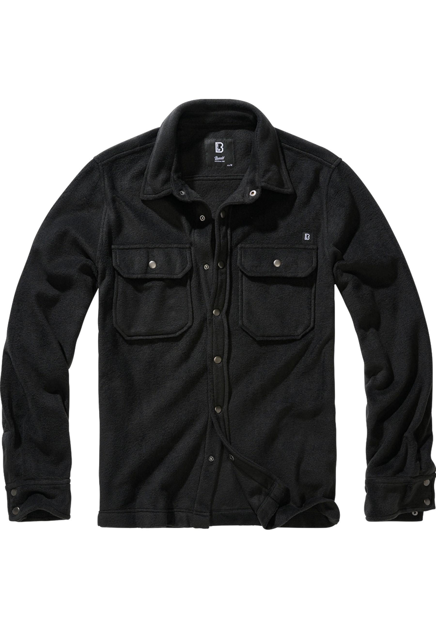 Brandit Fleecejacke "Brandit Herren Jeff Fleece Shirt Long Sleeve" 1 Stk. tlg.