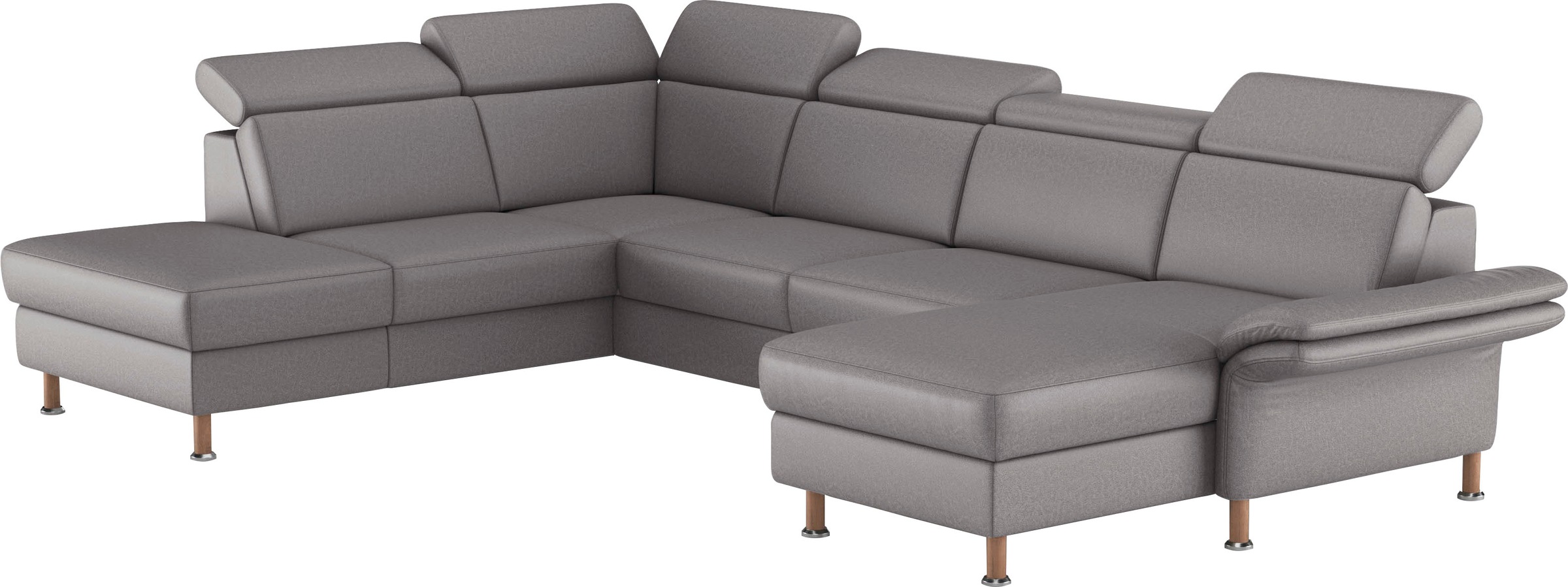Home affaire Wohnlandschaft »Calypso U-Form«, wahlweise mit motorischer Relaxfunktion