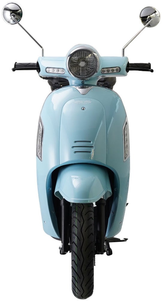 GT UNION Motorroller »Massimo 45 (mit/ohne Topcase)«, 50 cm³, 45 km/h, Euro 5, 3 PS, im Retro-Look