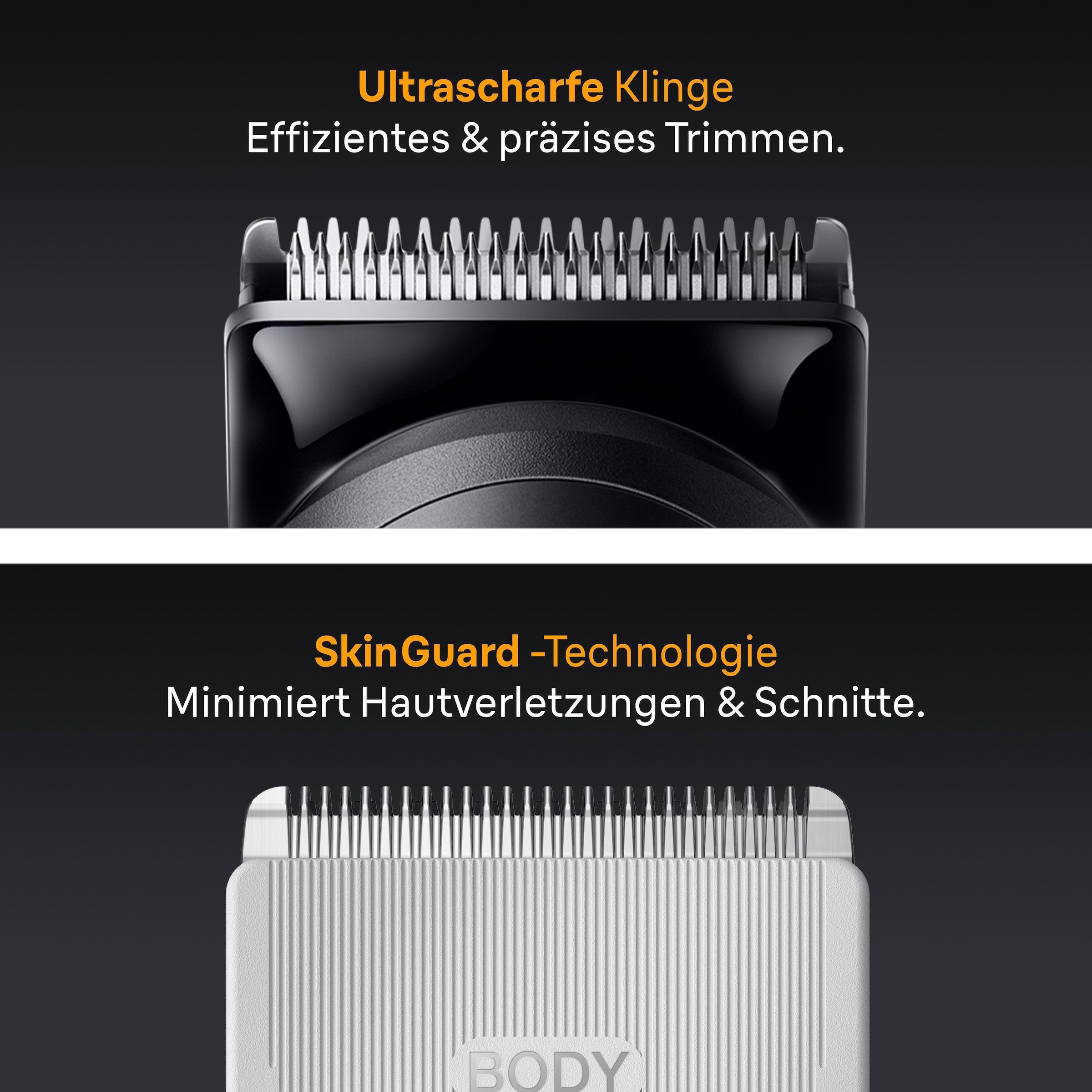 Braun Haarschneider »Braun All-in-One Series 5, 9-in-1 Set«, ultrascharfe Klinge, 120 Min Akku, SkinGuard-Technologie