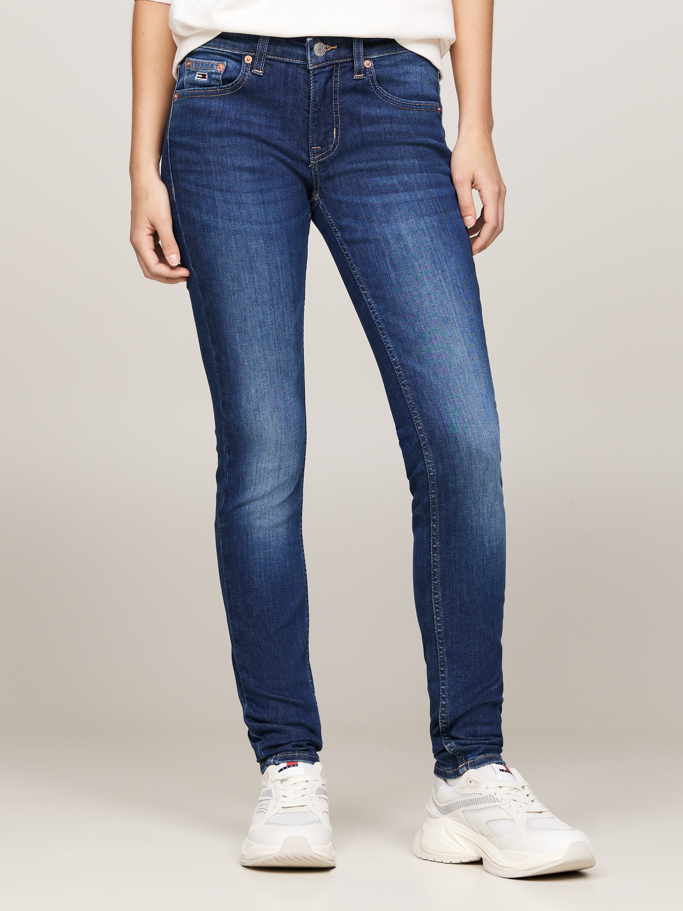 Tommy Jeans Skinny-fit-Jeans "Tommy Jeans Damenjeans Low Waist Skinny", mit günstig online kaufen