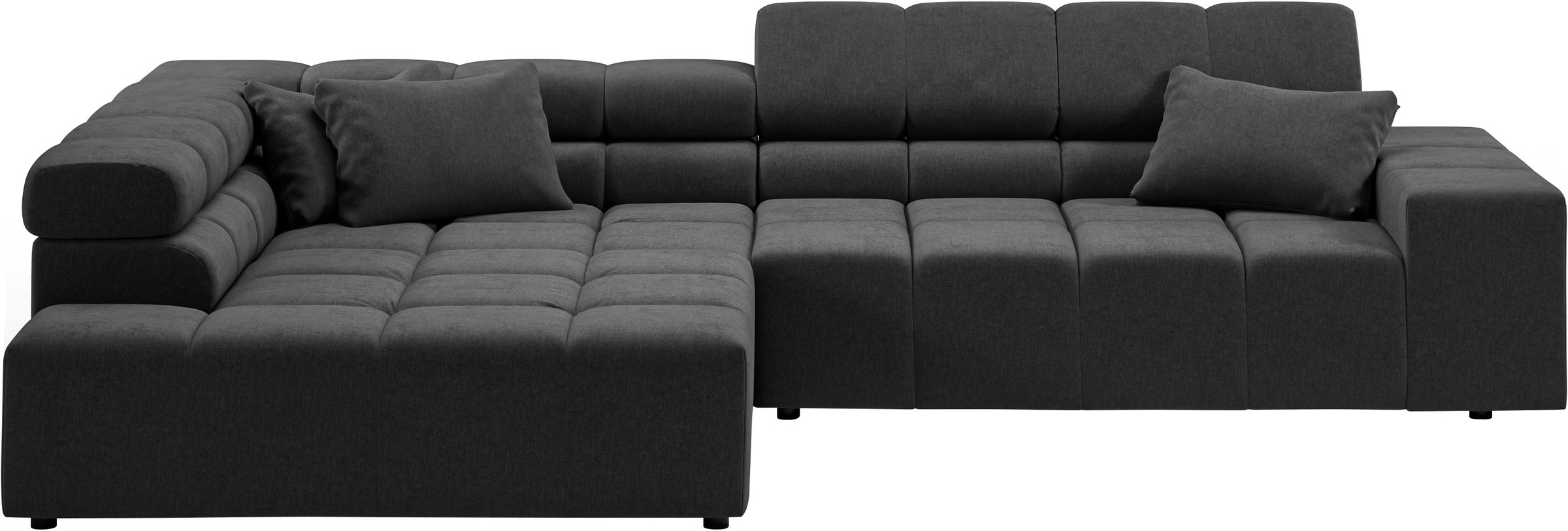 INOSIGN Ecksofa "Ancona incl. Kopfteilverstellung, Breite 319cm, L-Form", w günstig online kaufen