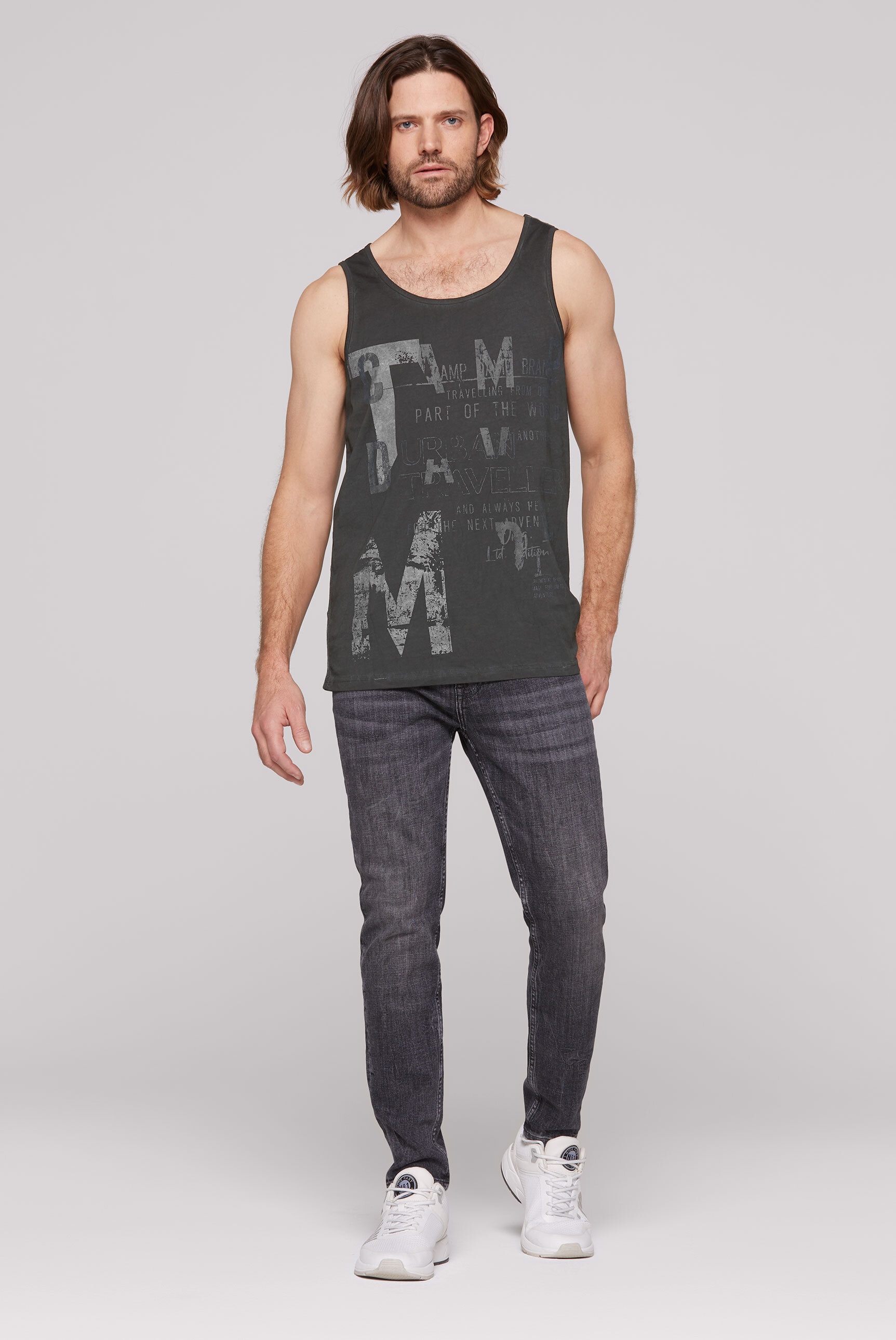 CAMP DAVID Tanktop, aus Baumwolle