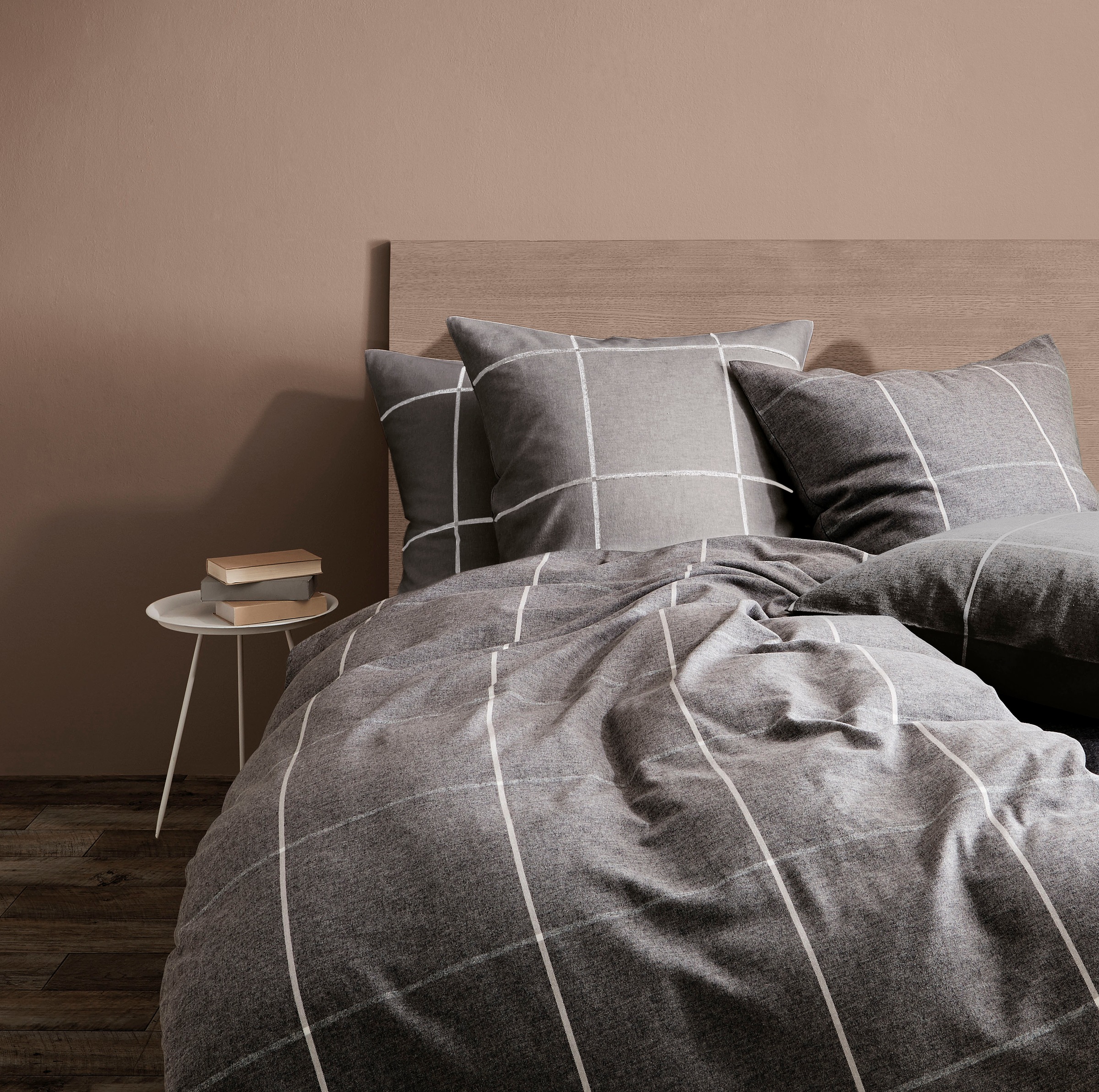 fleuresse Bettwäsche »Lech 4311«, Edelflanell, Baumwolle, in Gr. 135x200, 155x220, 200x200cm