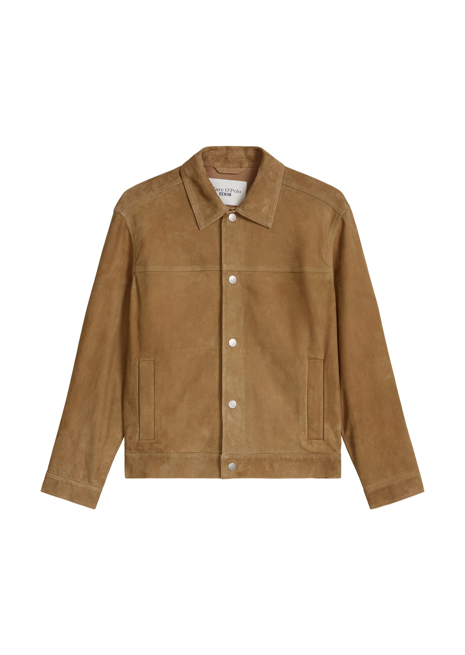 Marc O'Polo DENIM Lederjacke »aus weichem Veloursleder«