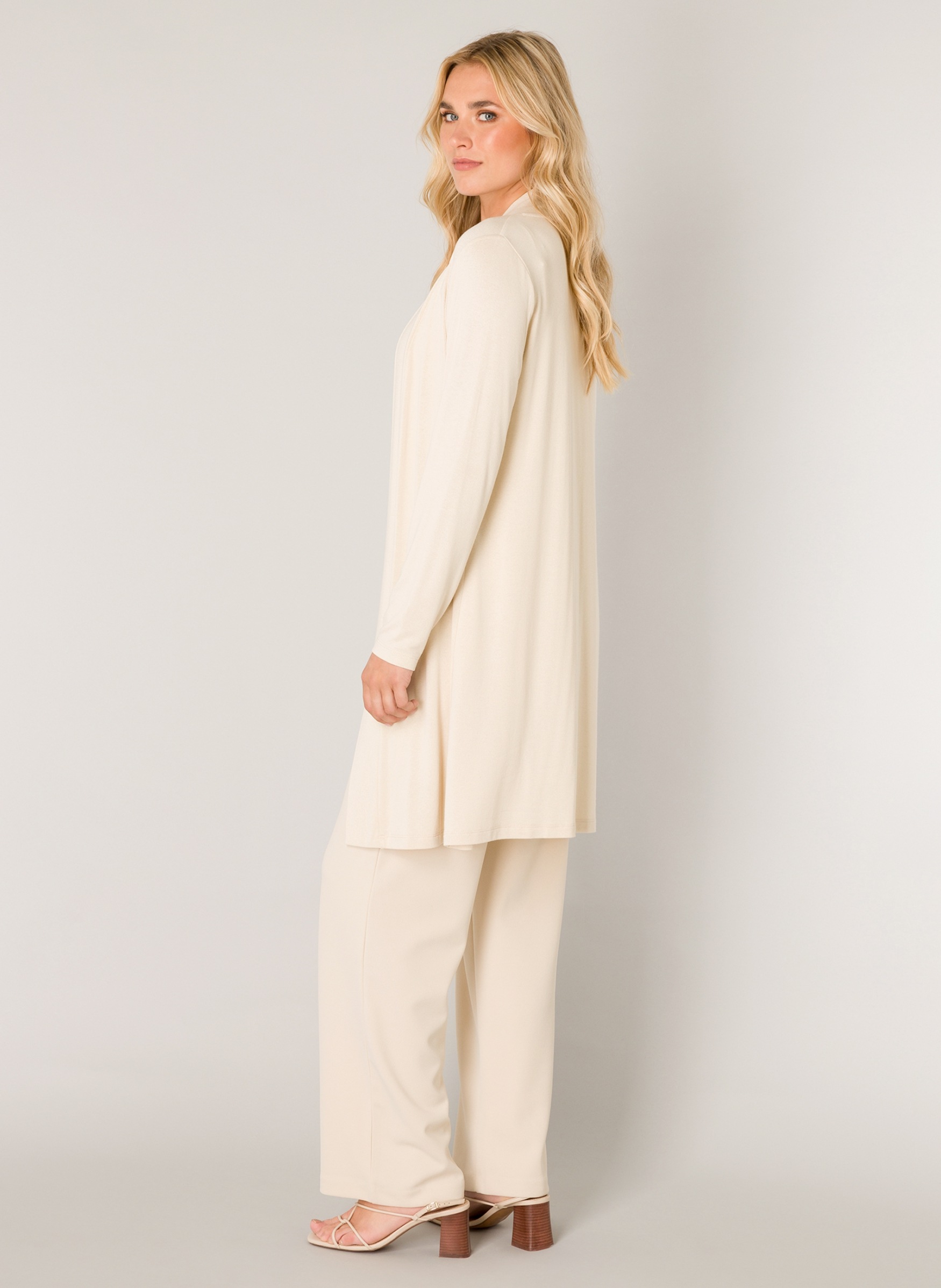 Base Level Longstrickjacke "Yayla Long", ohne Verschluss günstig online kaufen