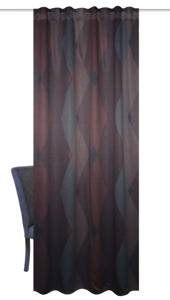 HOME WOHNIDEEN Vorhang »JARO« Multifunktionsband 1 Stk. tlg. Verdunklungsschal, bedruckt, Kombiband