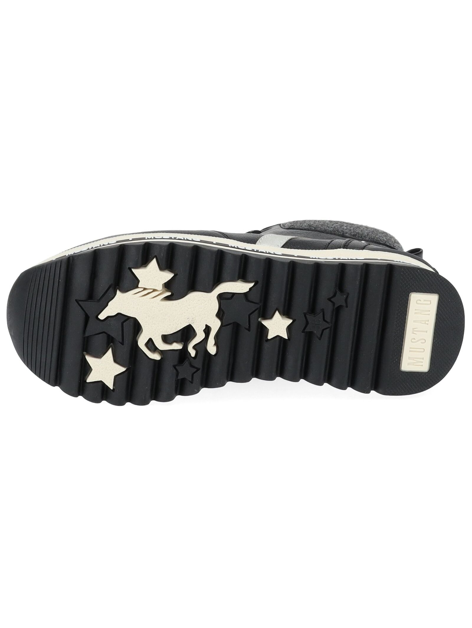 Mustang Shoes Schnürstiefelette »Mustang Shoes Stiefelette Lederimitat«