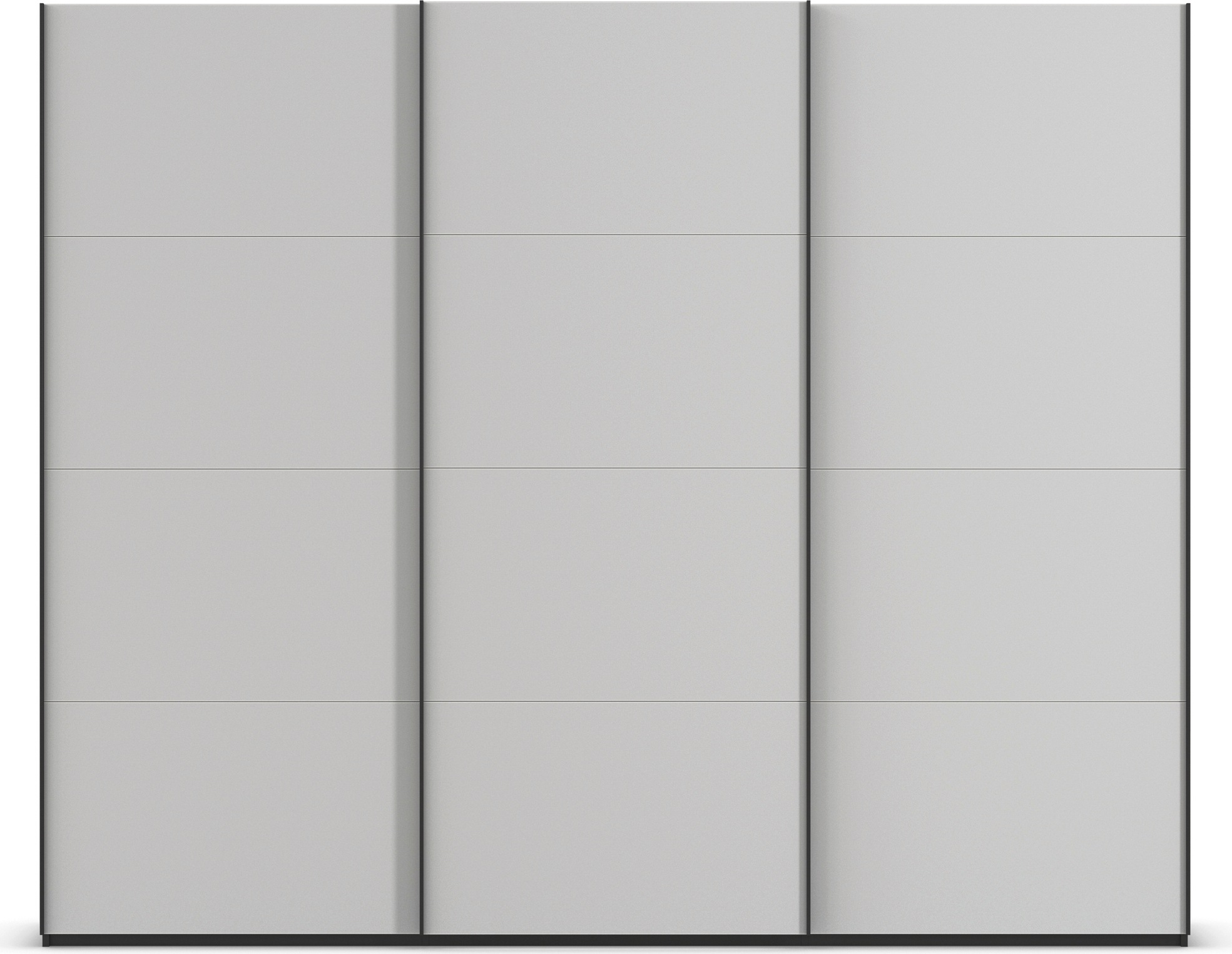 rauch Schwebetürenschrank »Kleiderschrank Schrank Garderobe Schlafzimmerschrank SCALE-FYRA«, edle viergeteilte Türen mit Glas-Front viele Farben MADE IN GERMANY