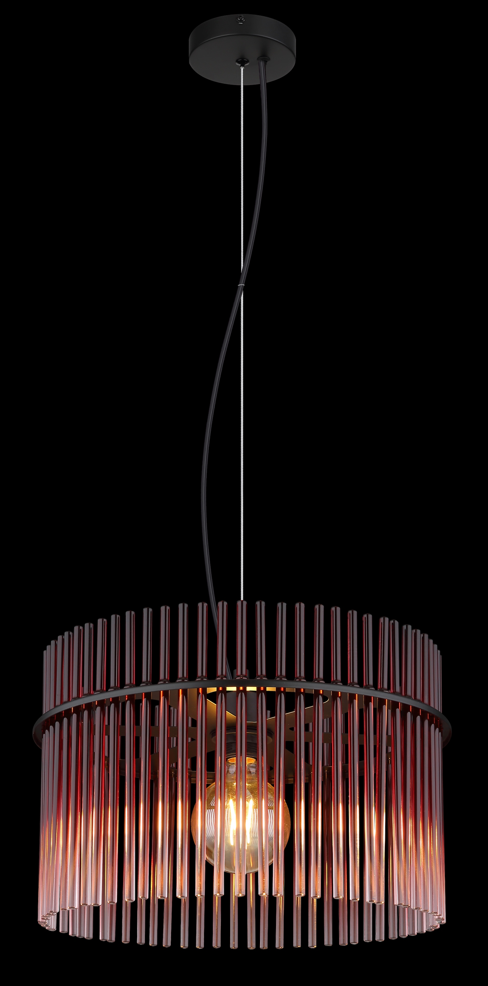 GLOBO LIGHTING Hängeleuchte »GORLEY«, Leuchtmittel E27 | ohne Leuchtmittel, Hängelampe/Pendelleuchte/Esszimmer/Wohnzimmer/Esstisch